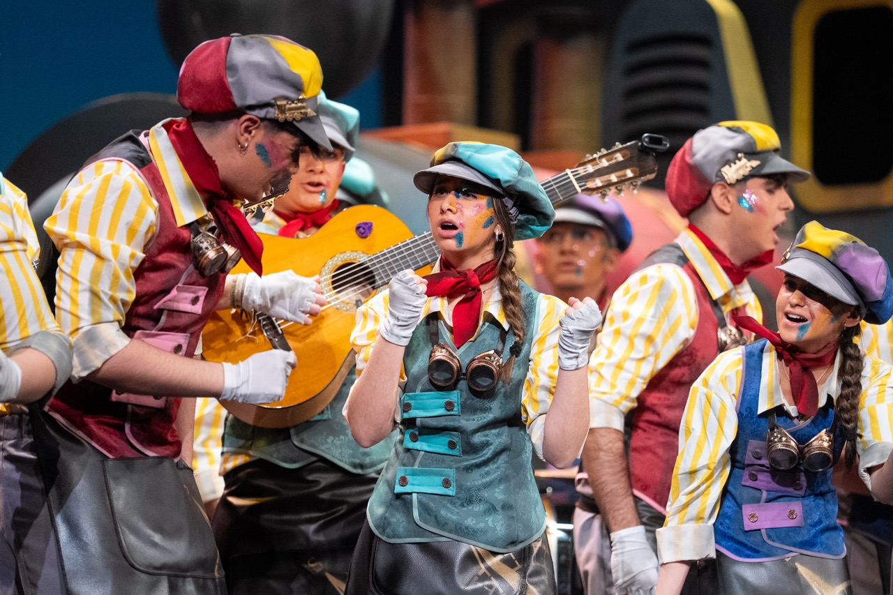 Comparsa juvenil, ¡A toda máquina! - Semifinal