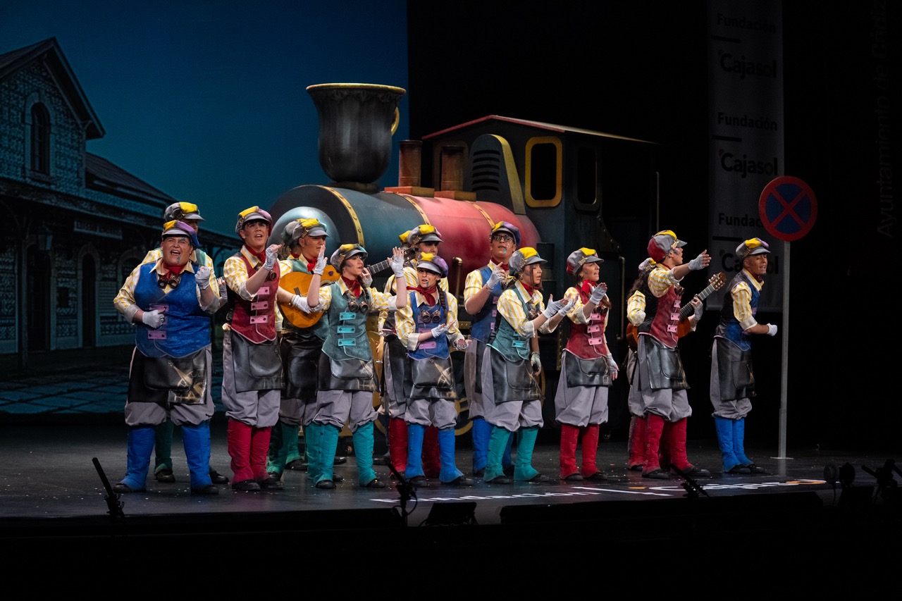 Comparsa juvenil, ¡A toda máquina! - Semifinal