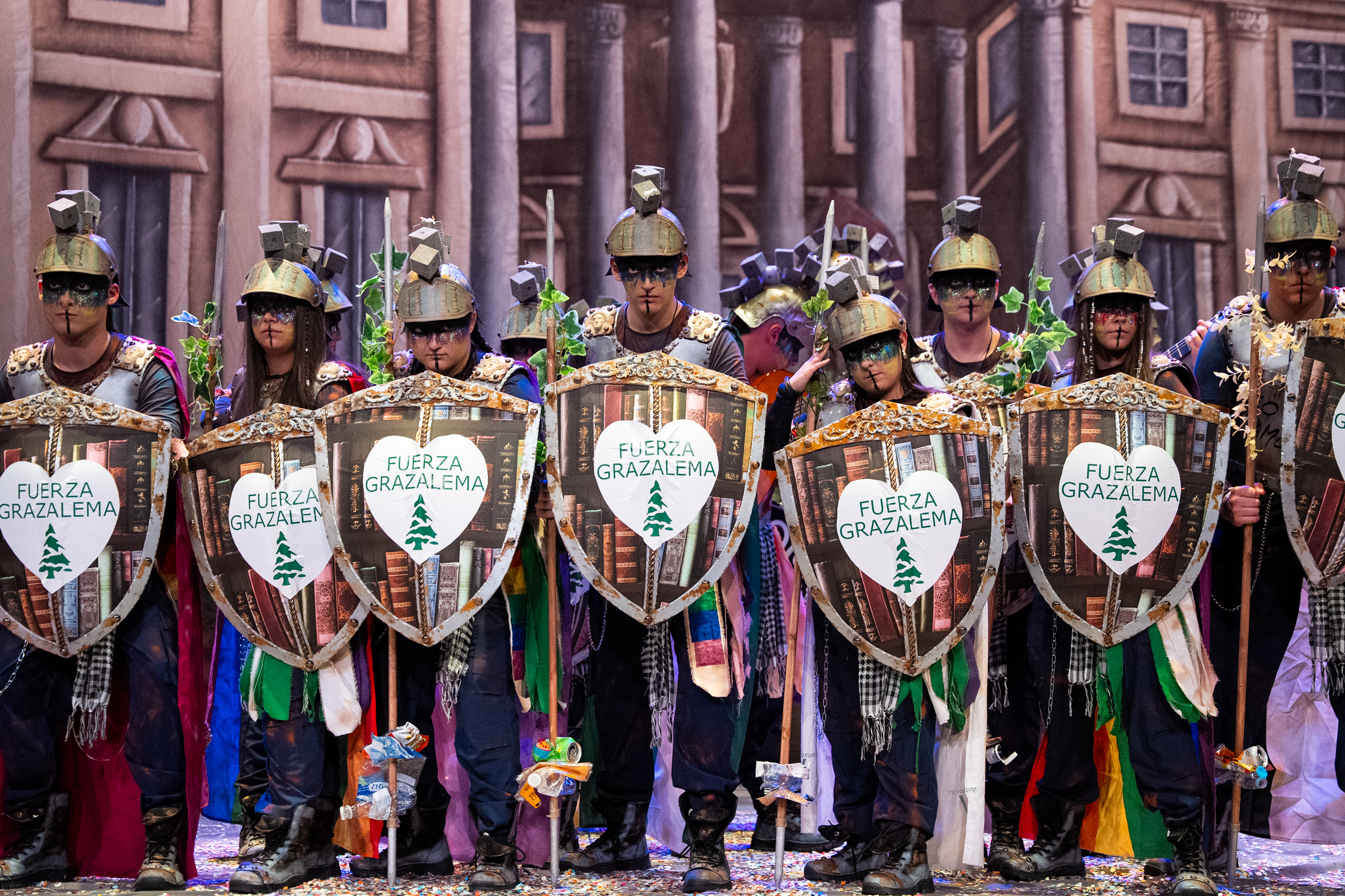 Comparsa juvenil, Plan B - Final juvenil