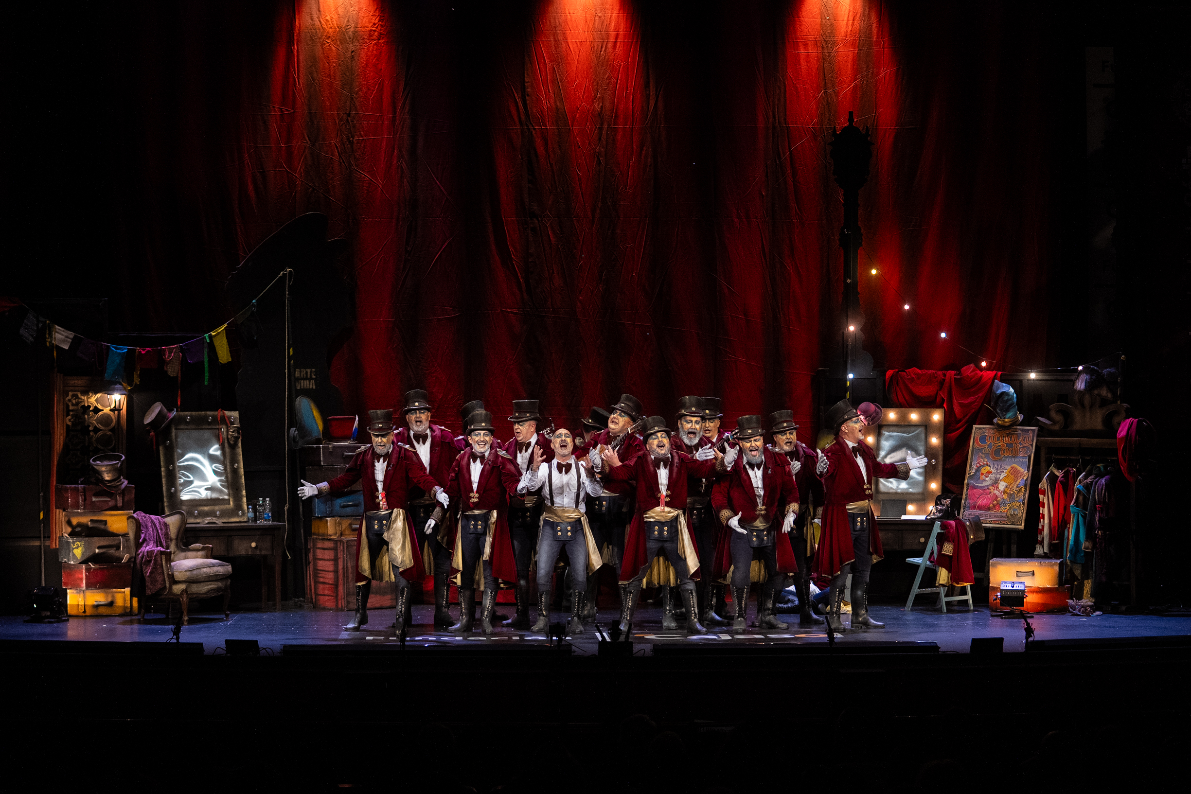 Comparsa, La última noche