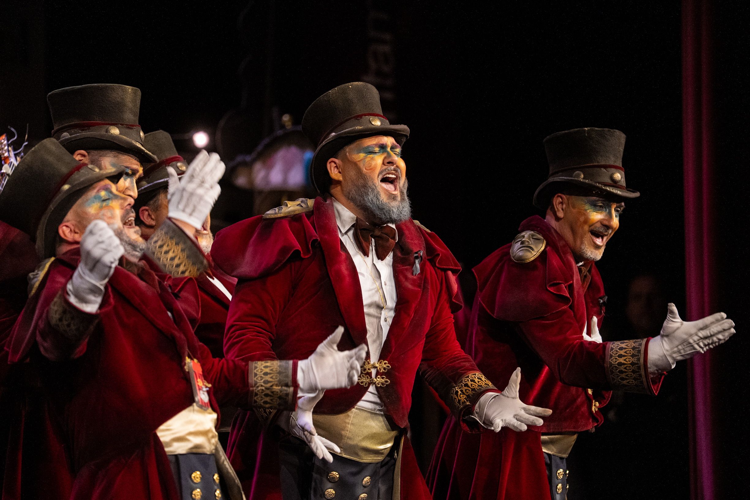 Comparsa, La última noche - Preliminares