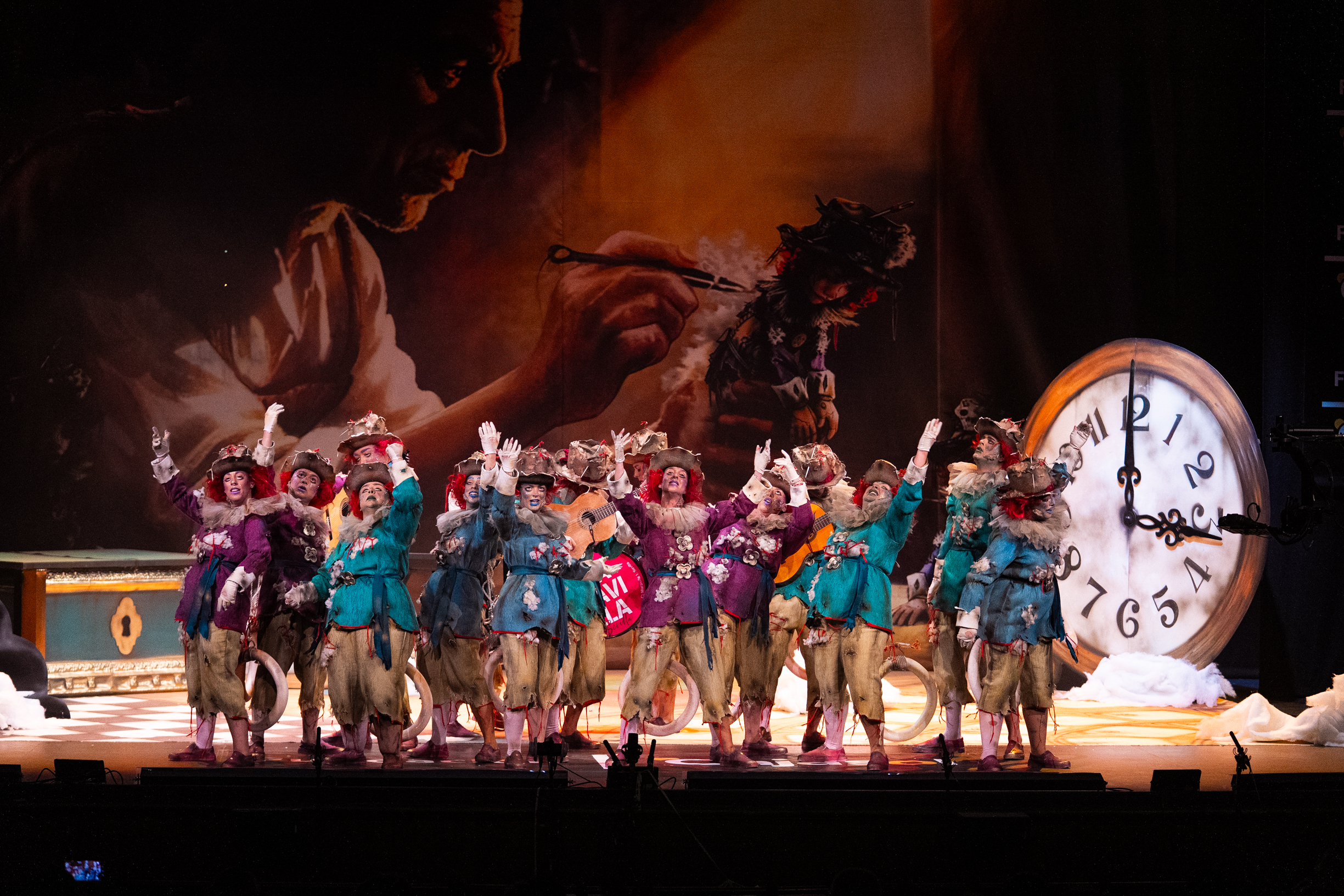 Comparsa, La juguetería - Preliminares