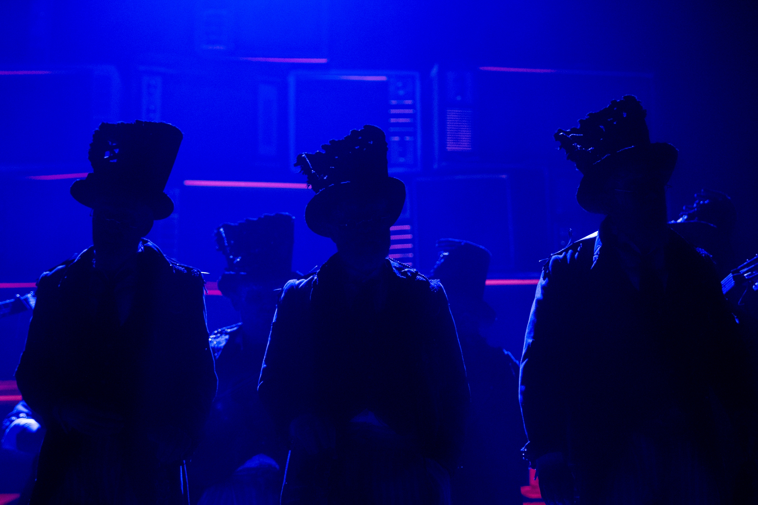 Comparsa, Los humanos - Preliminares