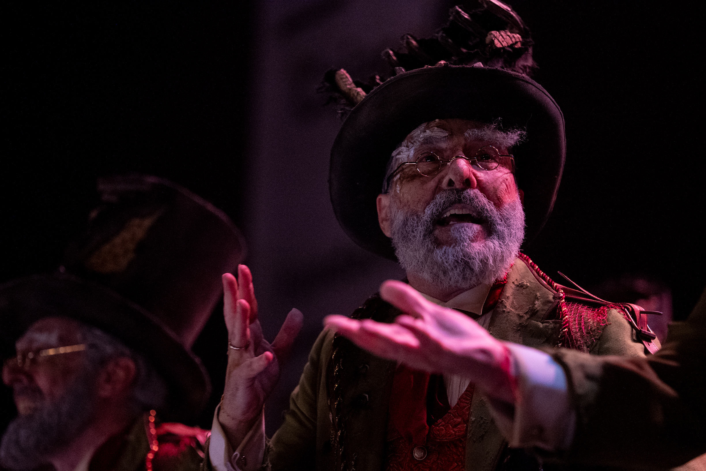 Comparsa, Los humanos - Preliminares