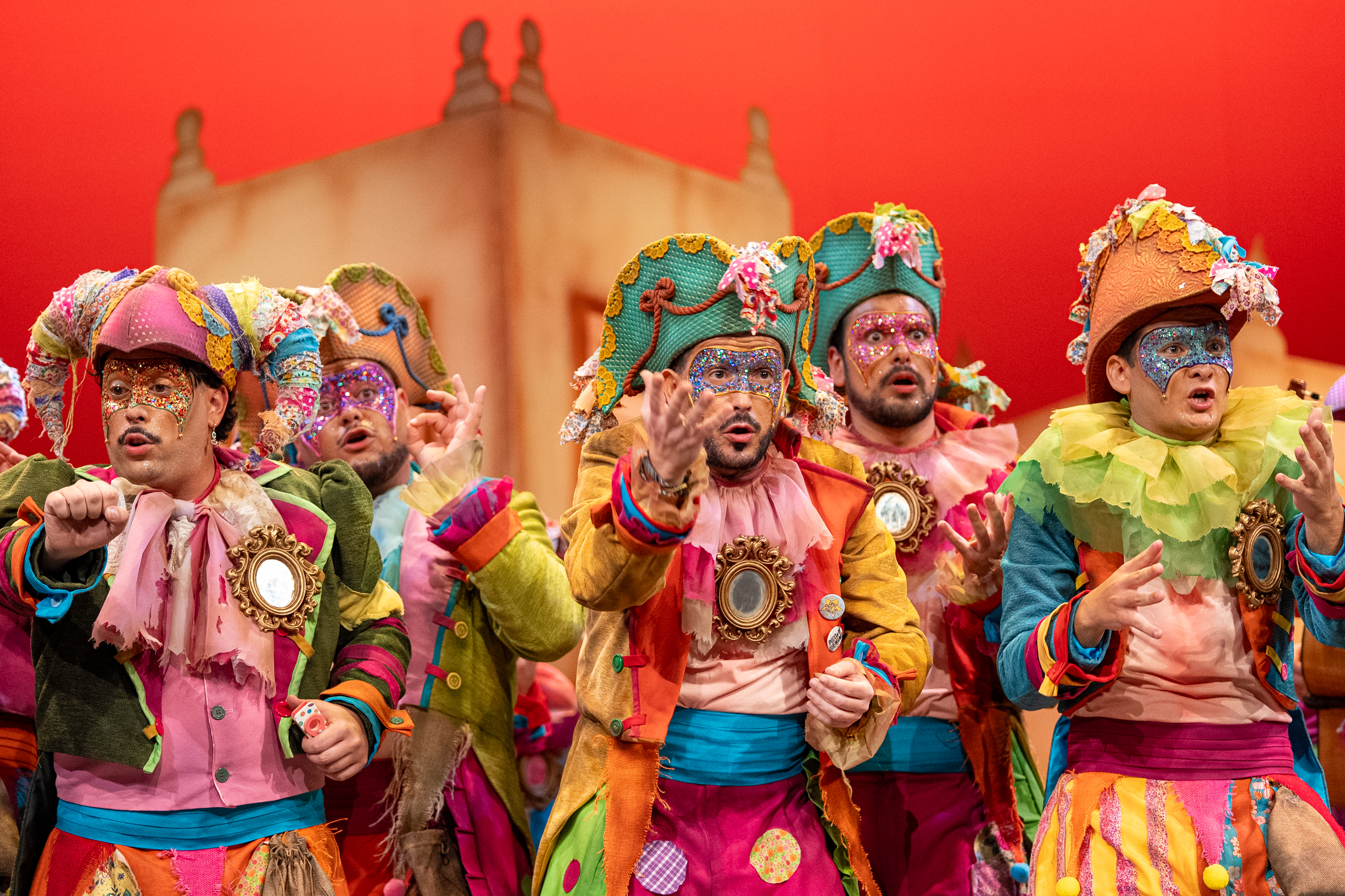 Comparsa, Los invisibles - Semifinales