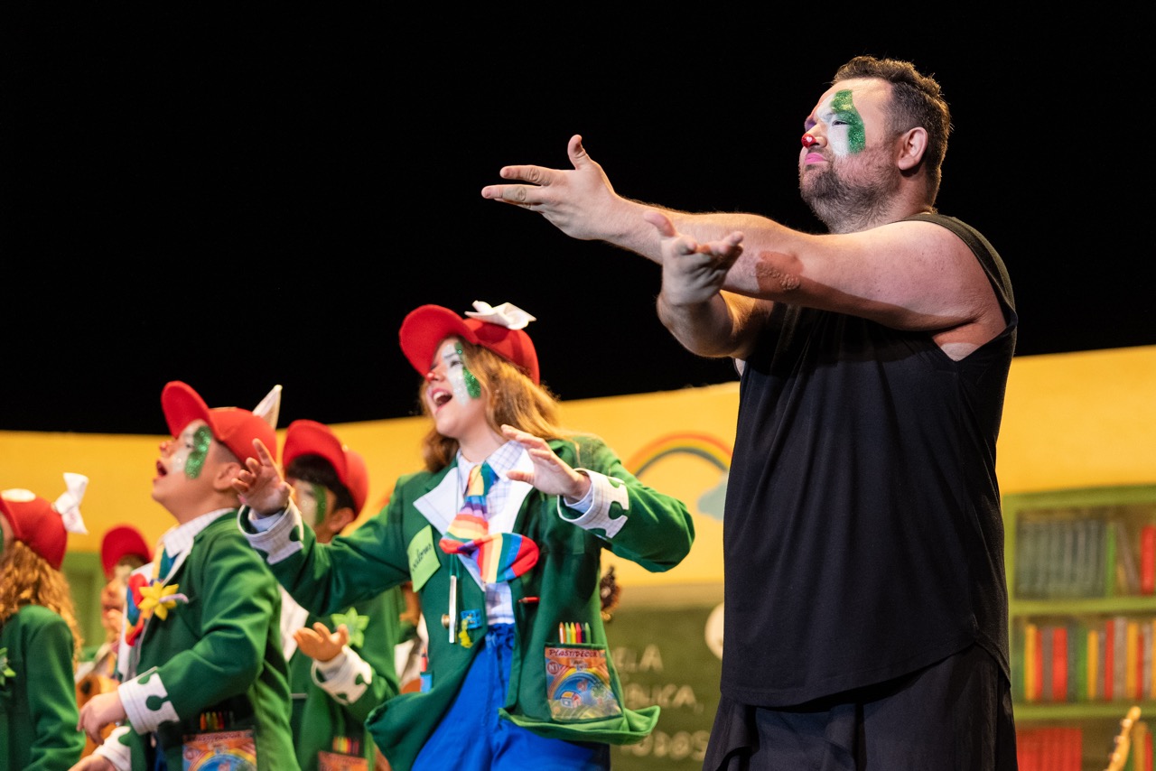 Comparsa infantil, Las guasnías - Final