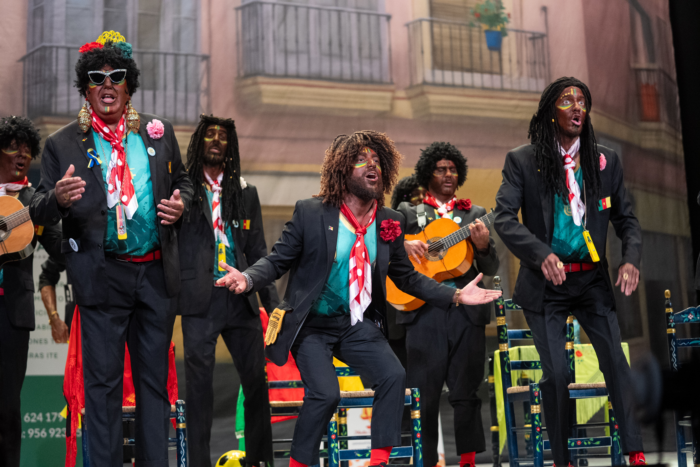 Chirigota, Los Camerún de la Isla - Cuartos