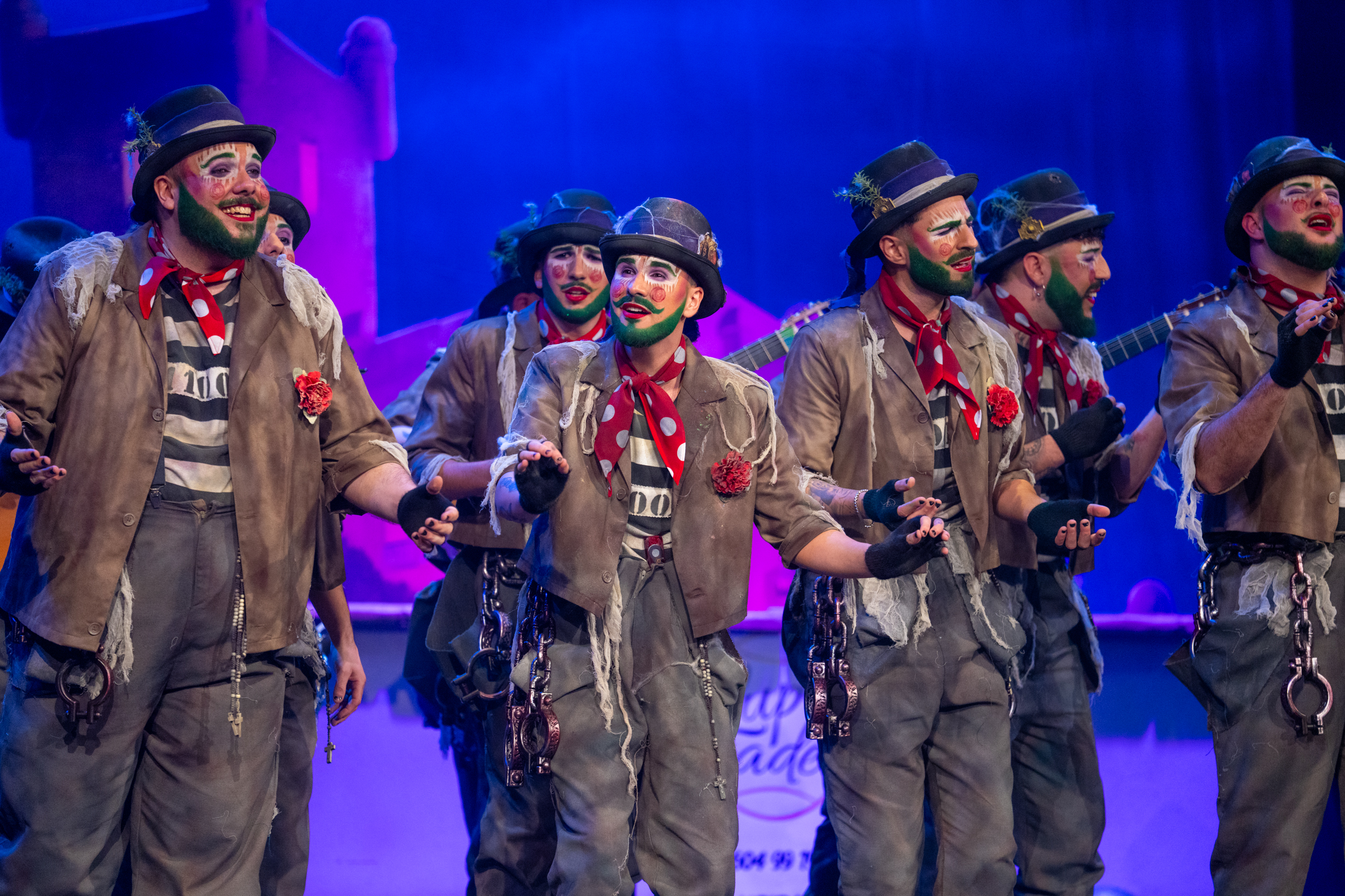 Comparsa, Los fantasmas - Preliminares