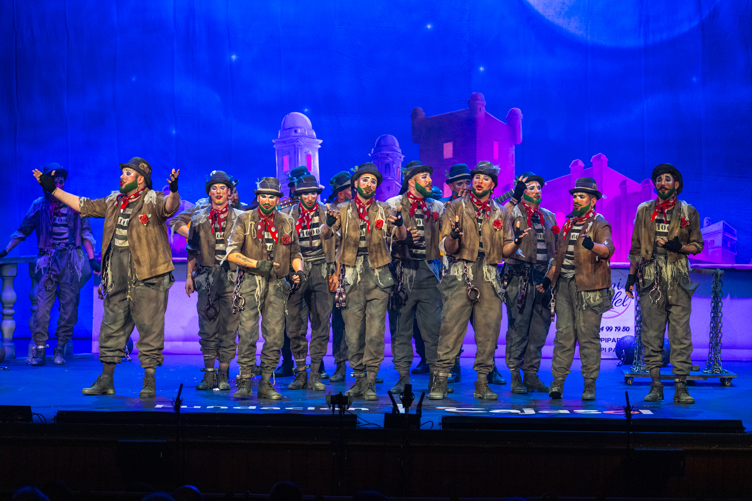 Comparsa, Los fantasmas - Preliminares