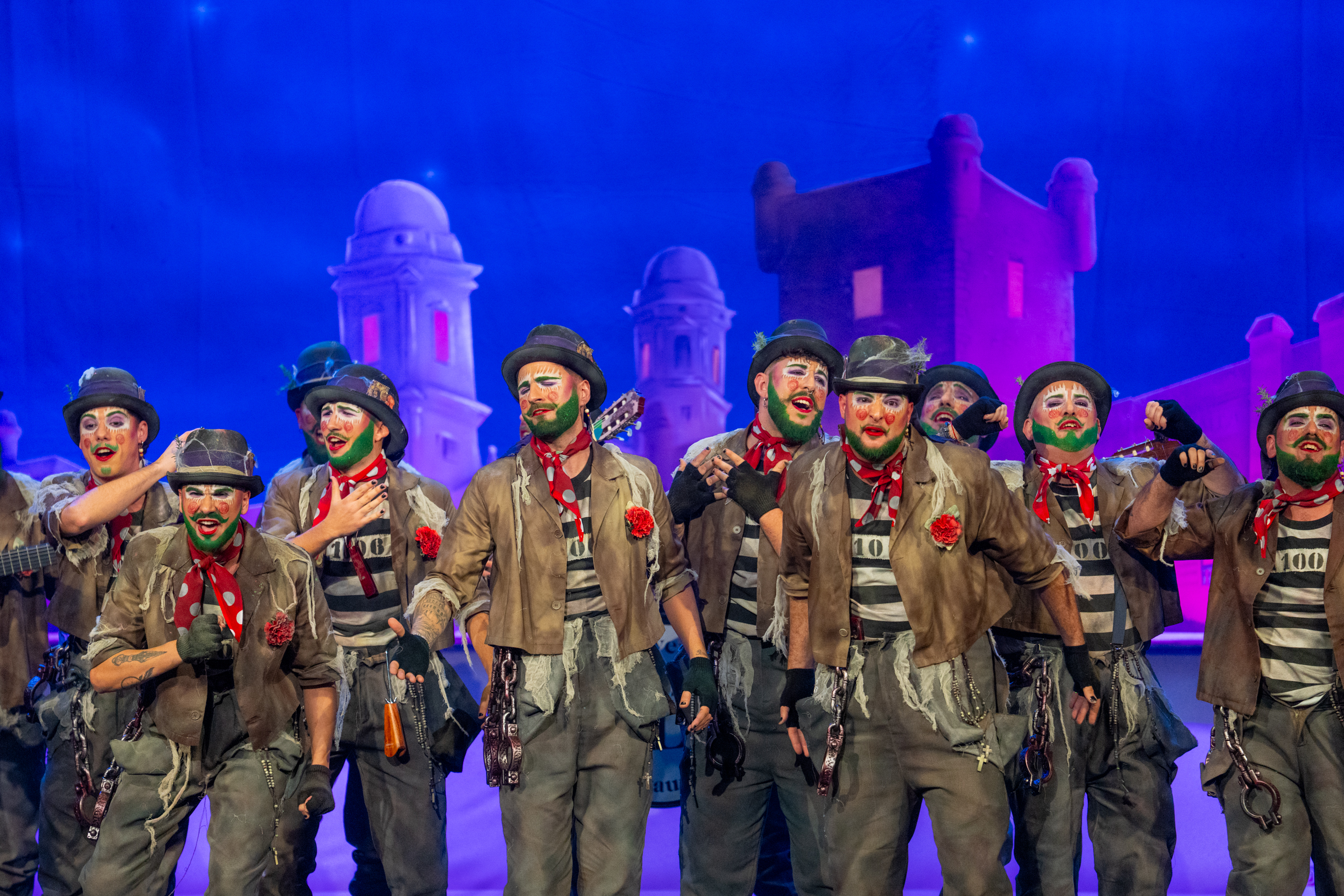 Comparsa, Los fantasmas - Preliminares