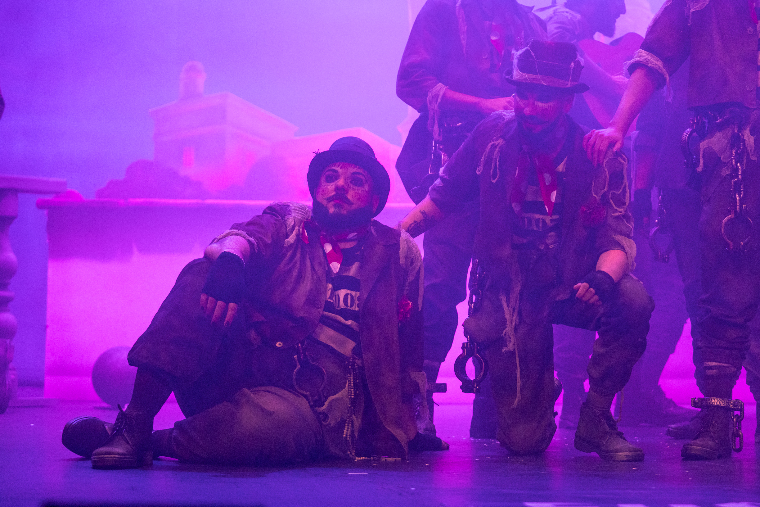 Comparsa, Los fantasmas - Preliminares