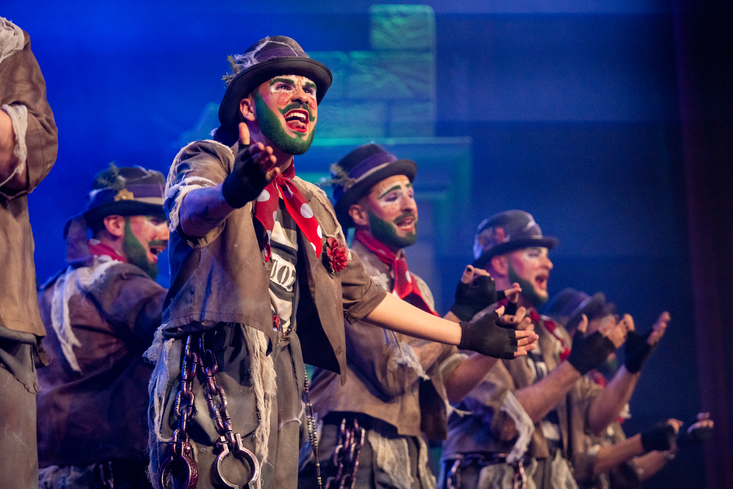 Comparsa, Los fantasmas - Preliminares