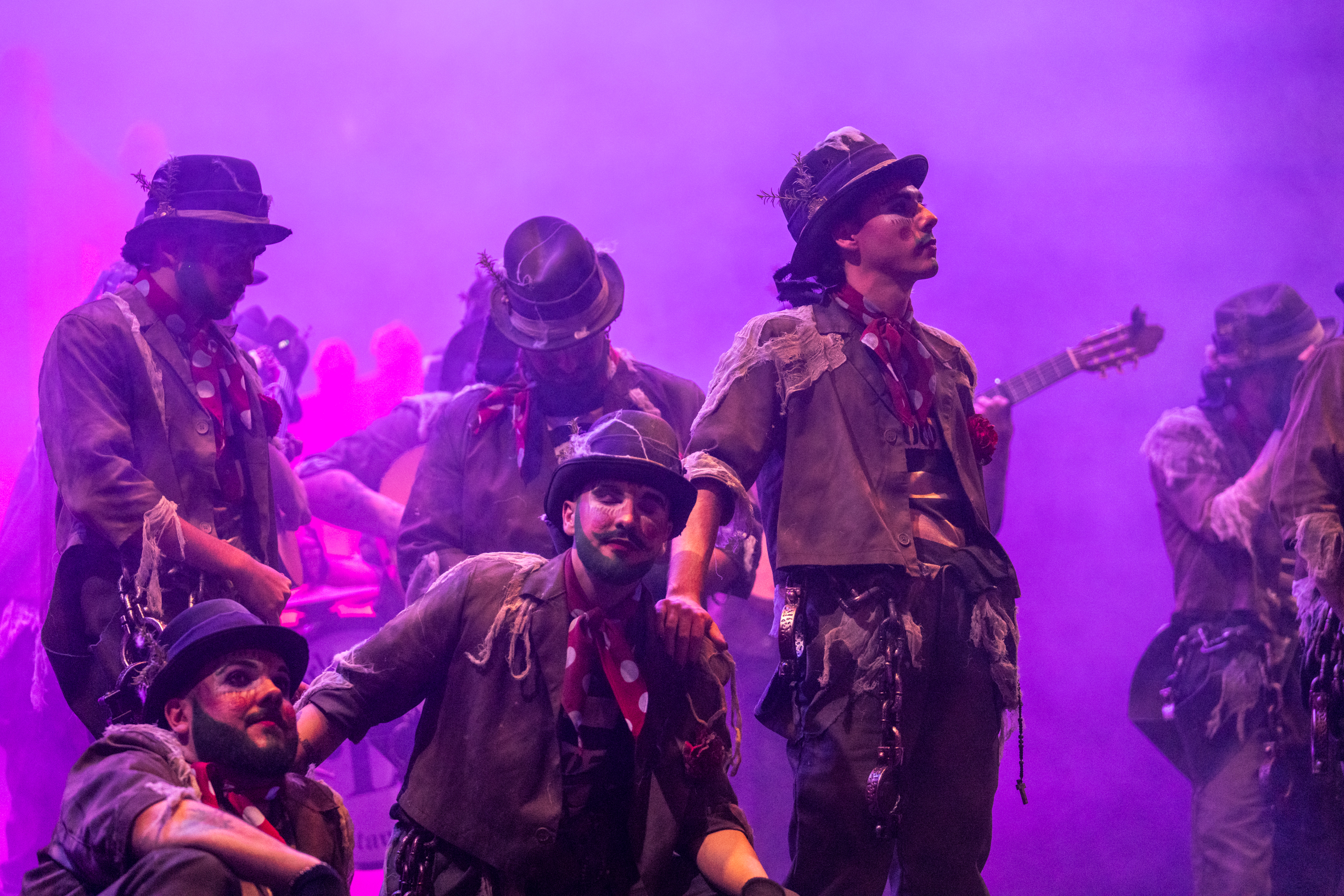 Comparsa, Los fantasmas - Preliminares