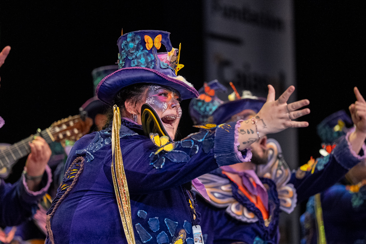 Comparsa, Los Mariposas - Preliminares