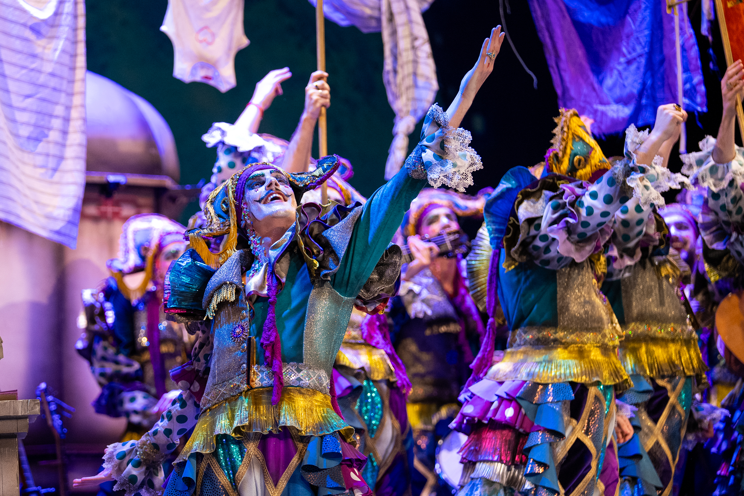 Comparsa, Los locos - Semifinal