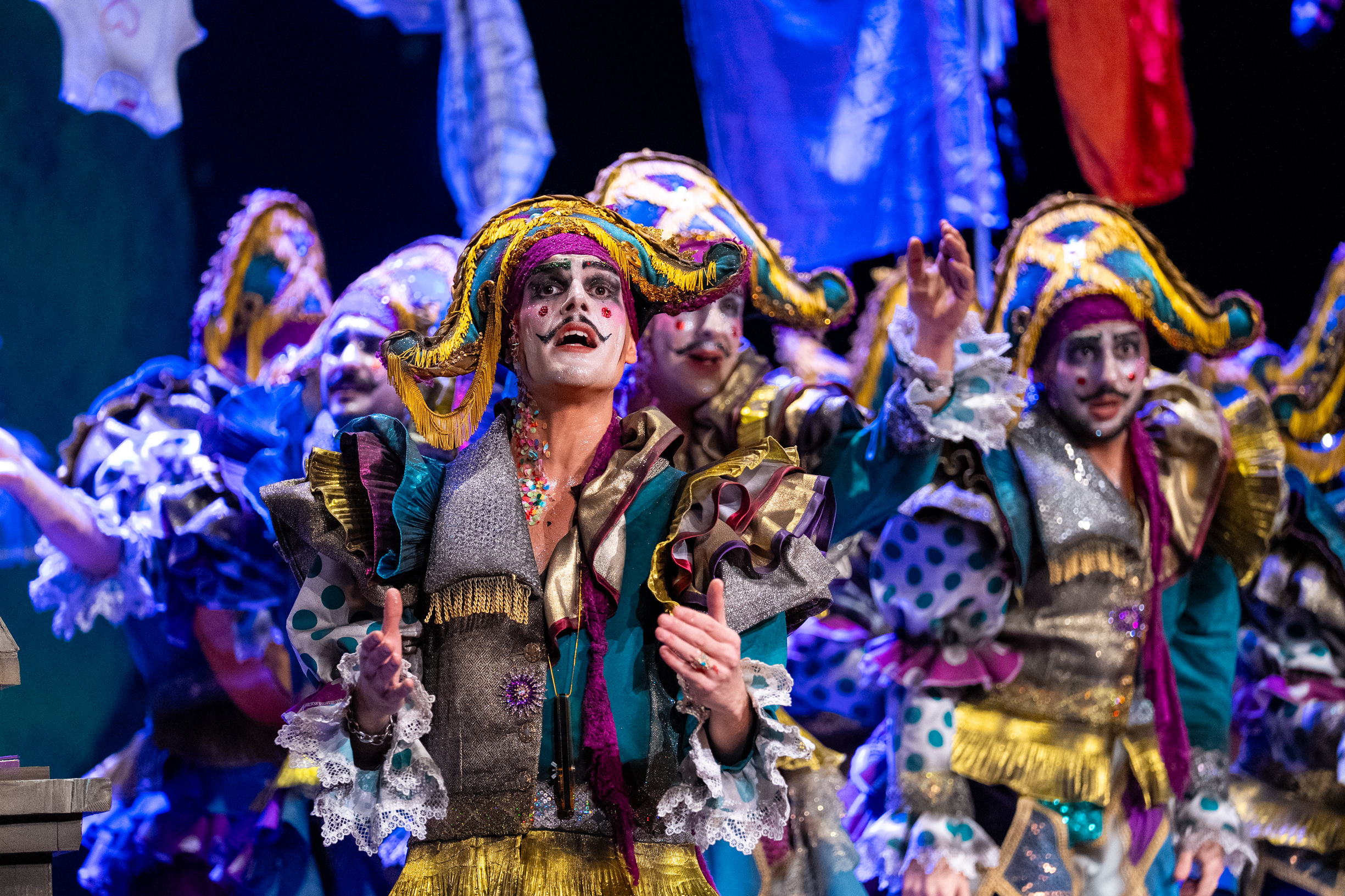 Comparsa, Los locos - Semifinal