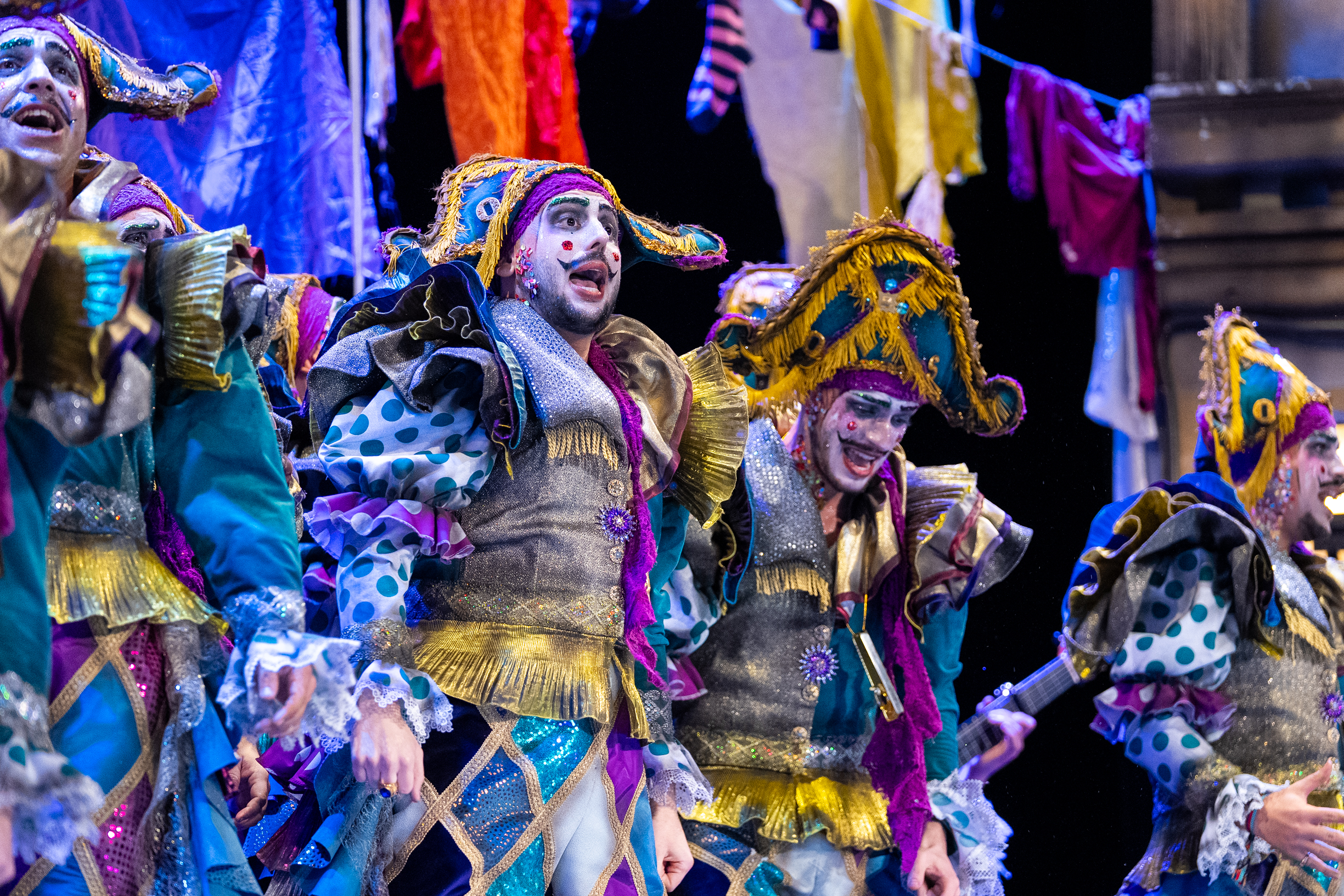 Comparsa, Los locos - Semifinal