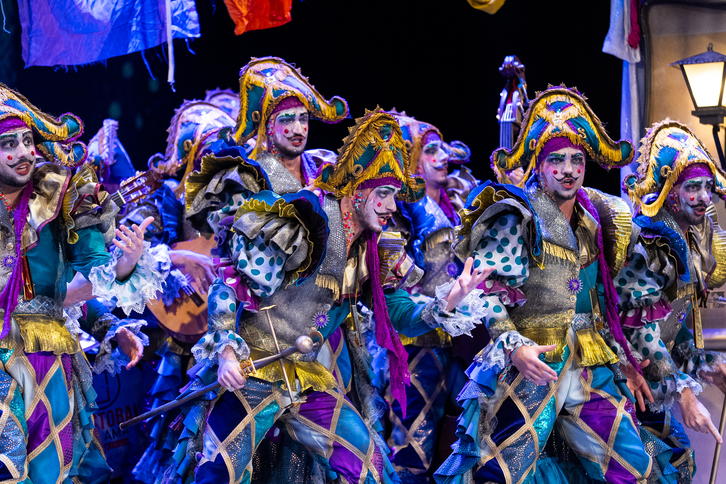 Comparsa, Los locos - Semifinal