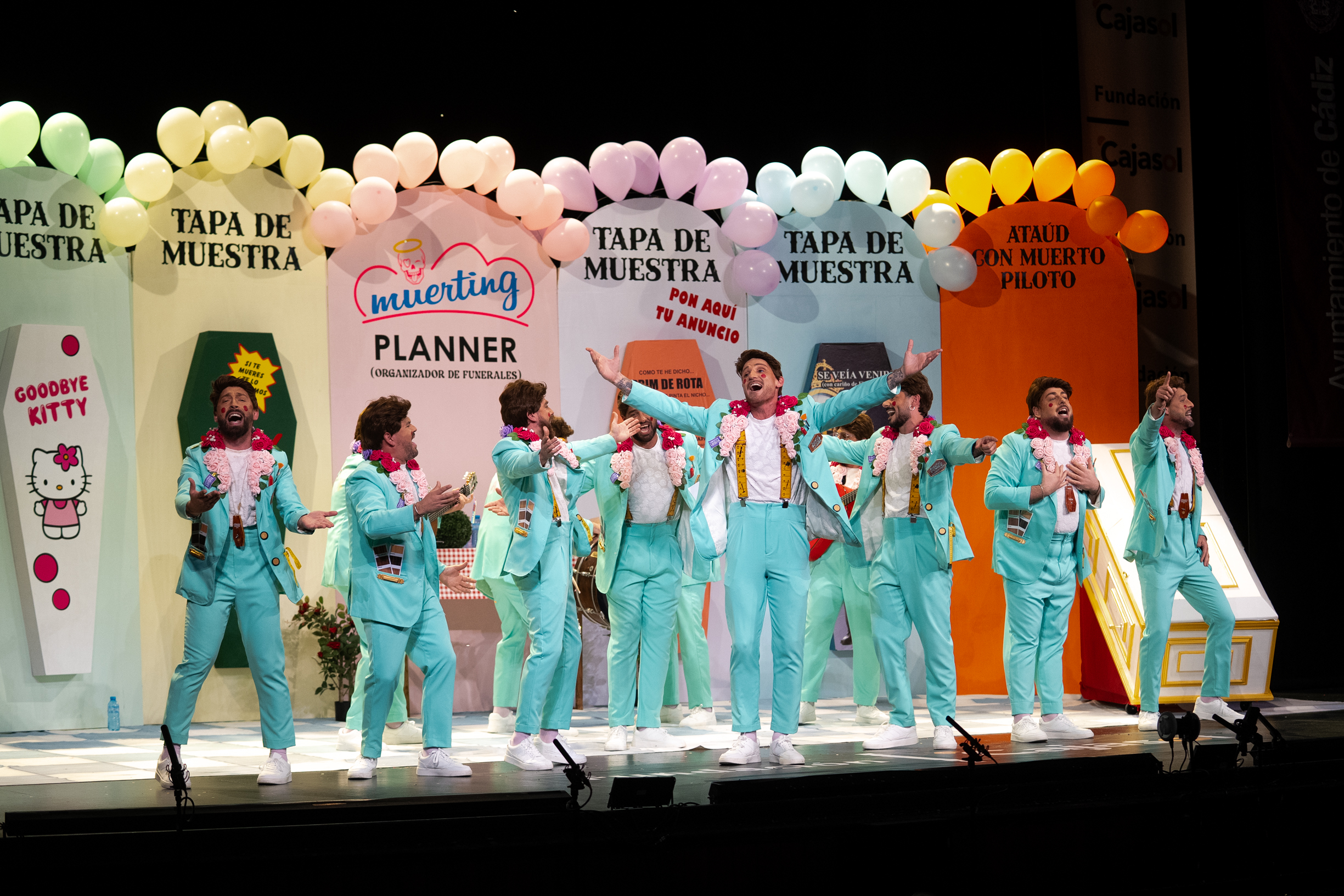 Chirigota, Los muerting planner, una chirigota pa to tus muertos - Cuartos