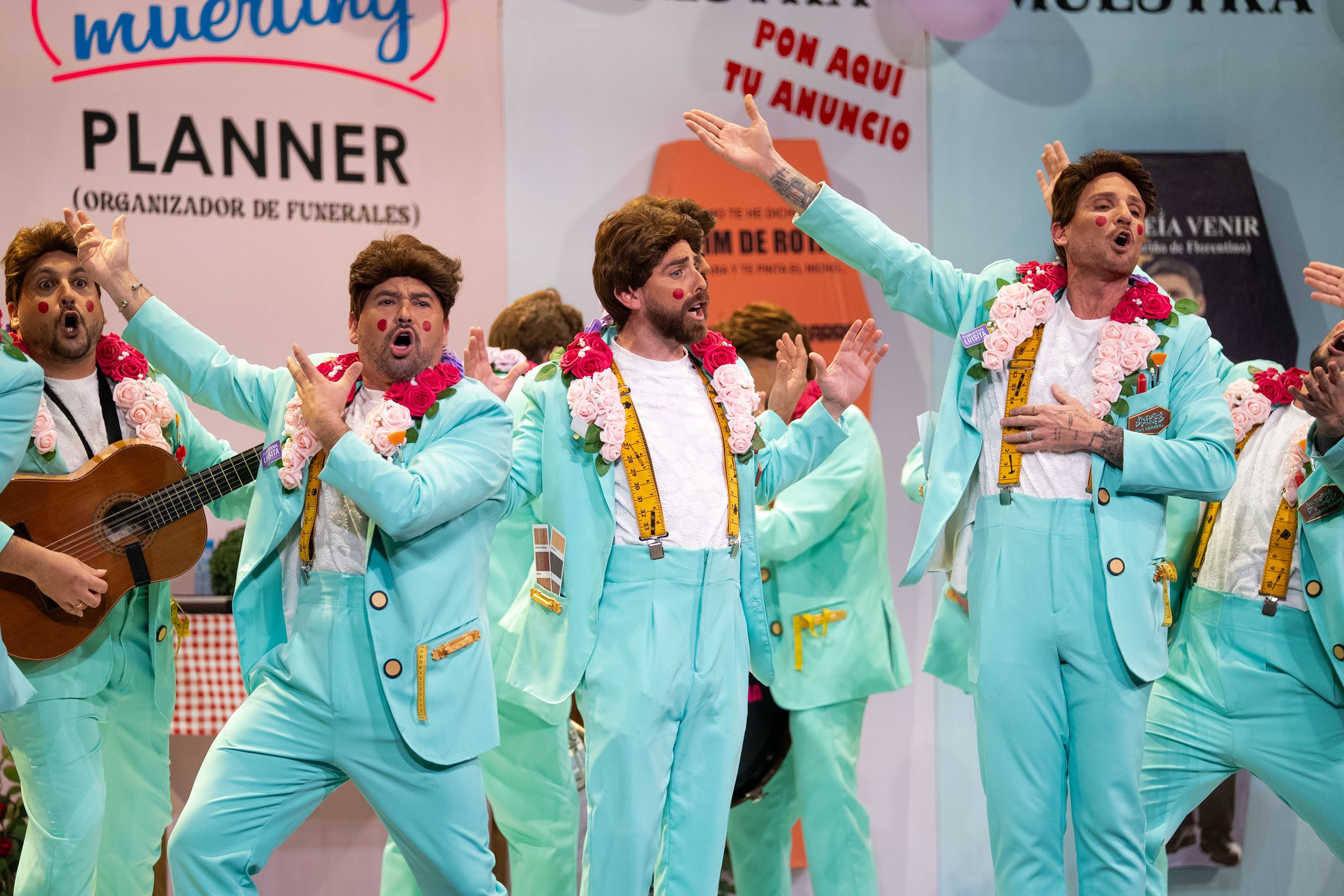 Chirigota, Los muerting planner, una chirigota pa to tus muertos - Cuartos