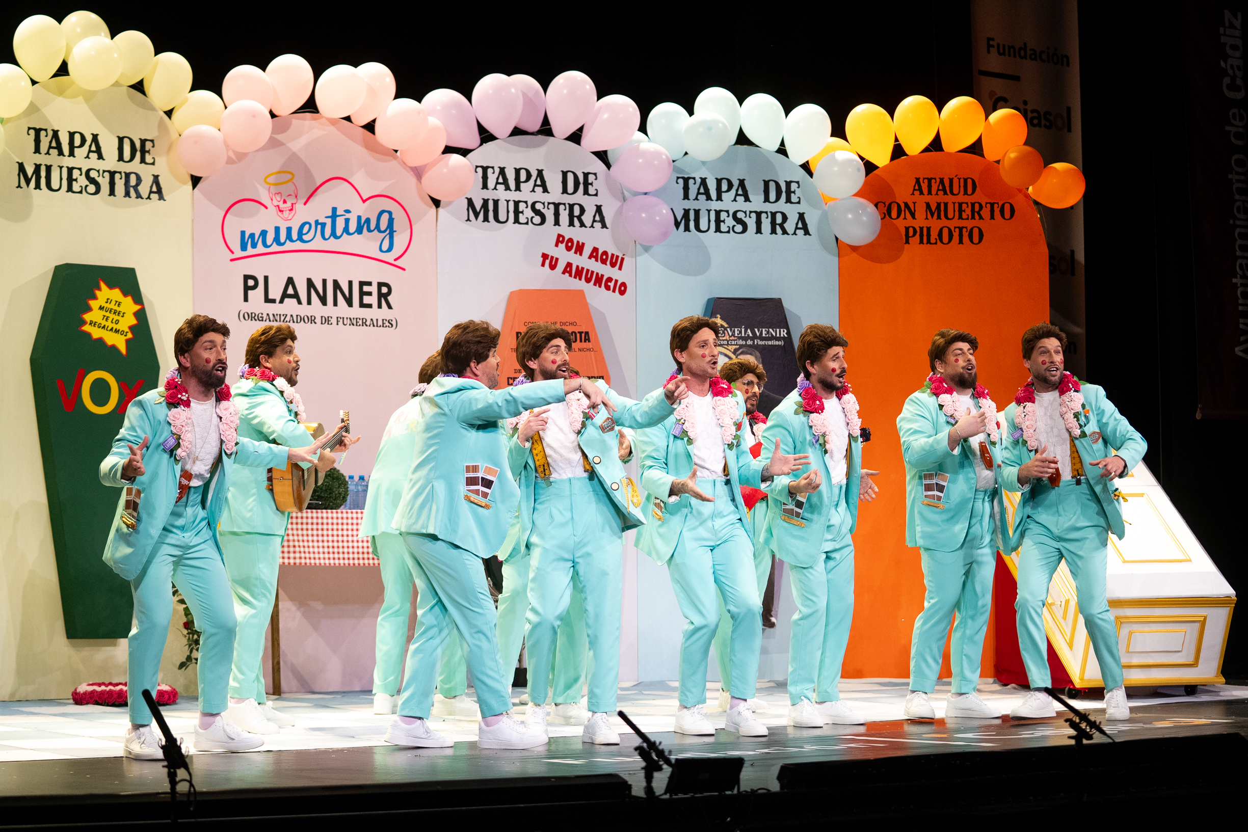 Chirigota, Los muerting planner, una chirigota pa to tus muertos - Cuartos