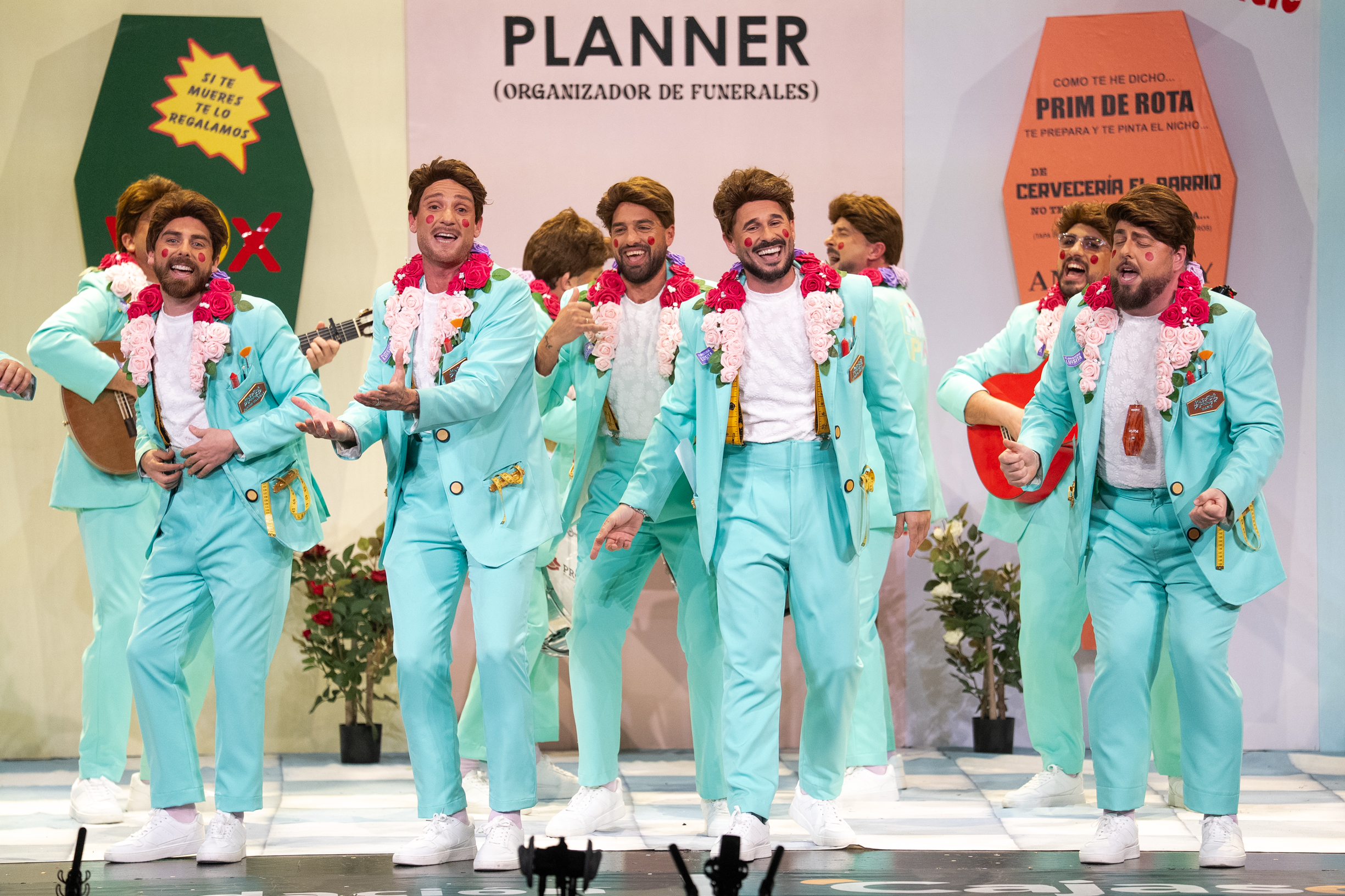 Chirigota, Los muerting planner, una chirigota pa to tus muertos - Cuartos