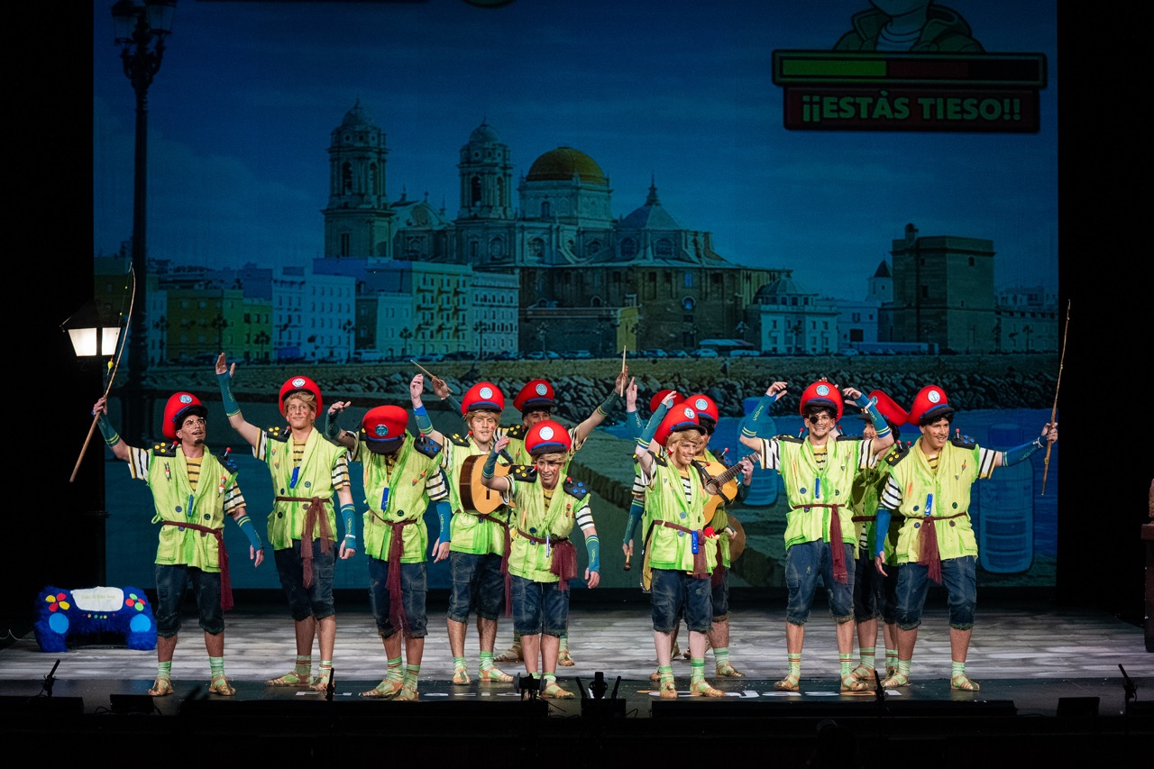 Chirigota juvenil, Cádiz: El videojuego - Semifinal