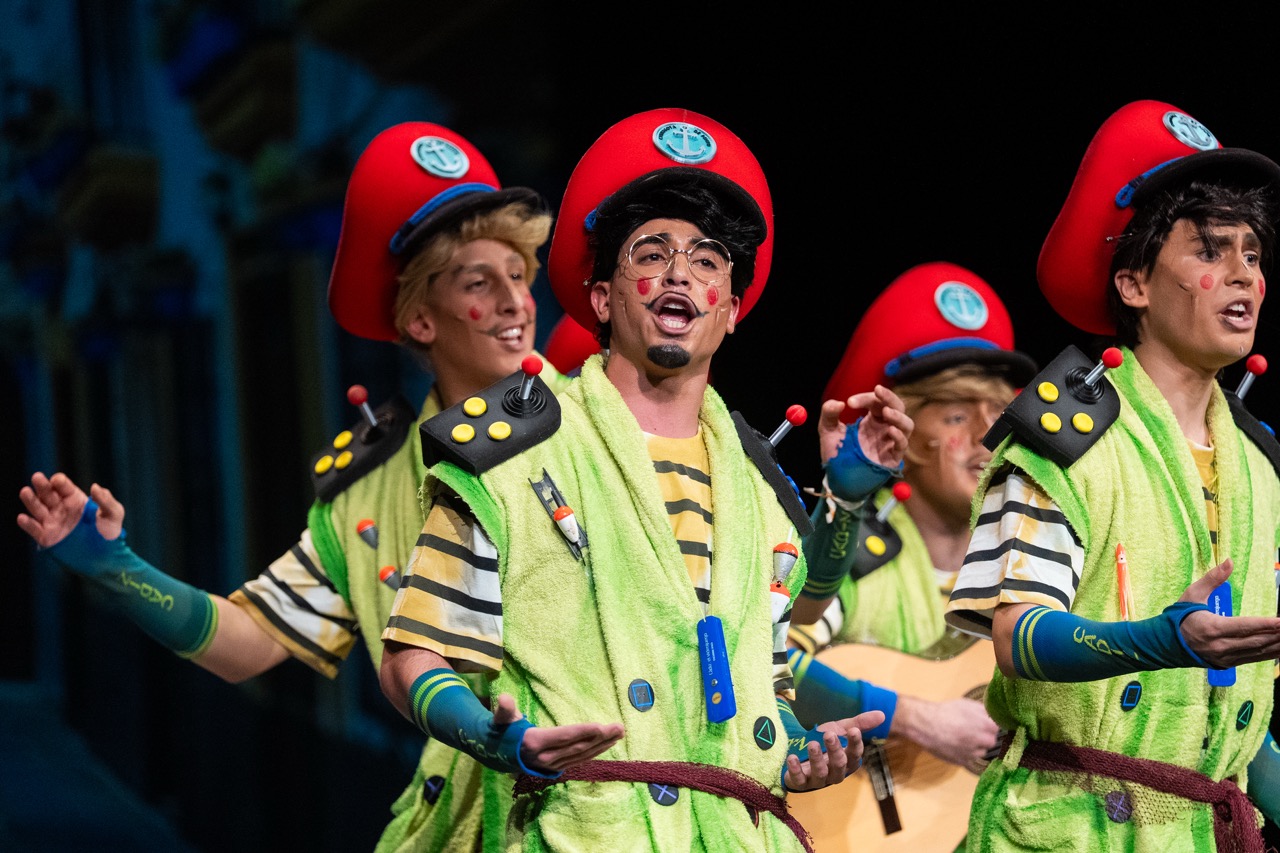 Chirigota juvenil, Cádiz: El videojuego - Semifinal