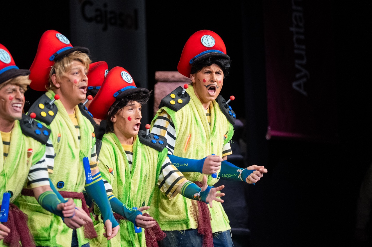 Chirigota juvenil, Cádiz: El videojuego - Semifinal