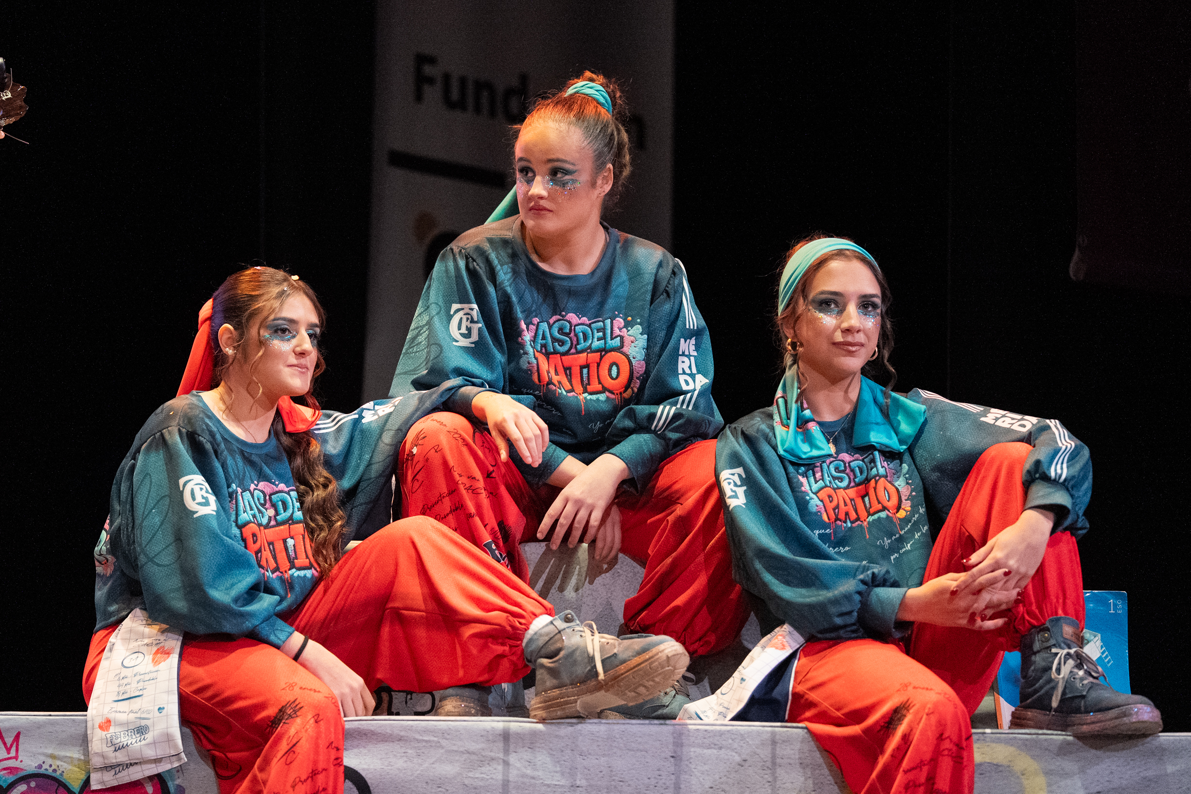 Comparsa juvenil - Las del patio - Final juvenil