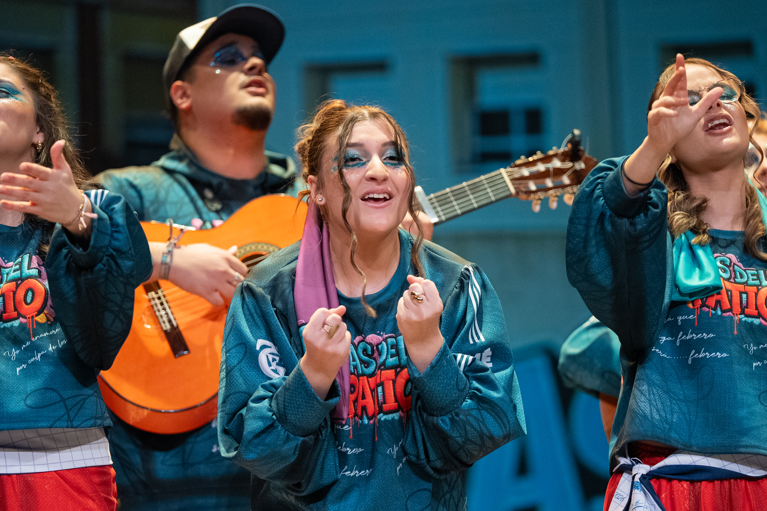 Comparsa juvenil - Las del patio - Final juvenil