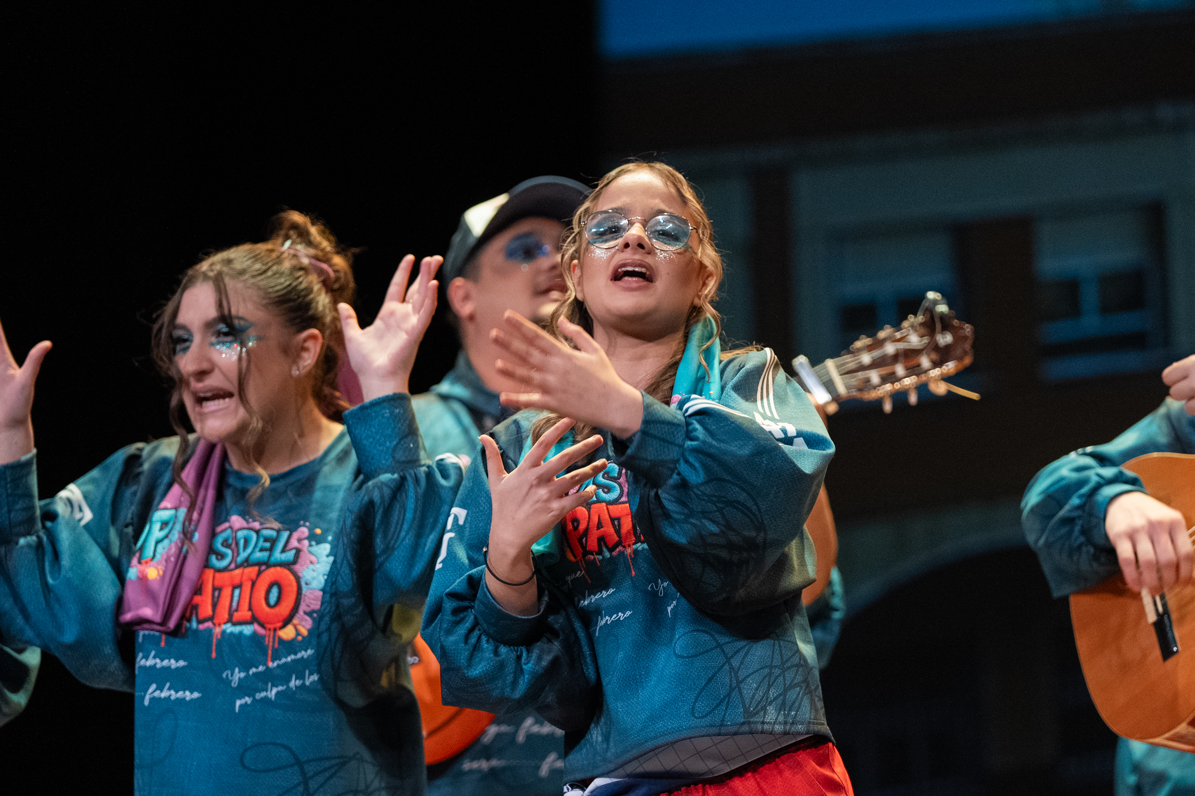 Comparsa juvenil - Las del patio - Final juvenil