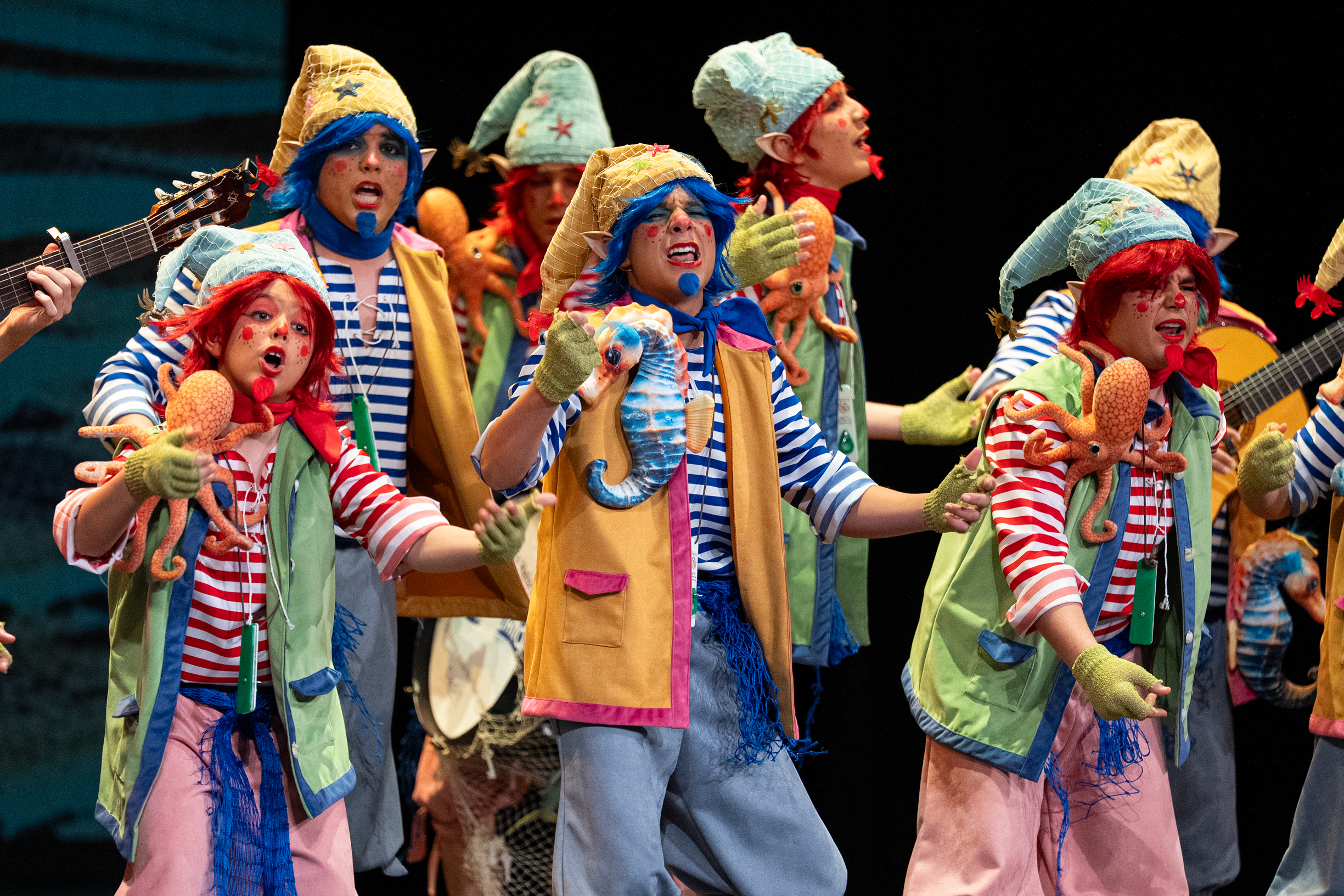 Chirigota juvenil, Los duendecillos de los dos castillos - Final juvenil