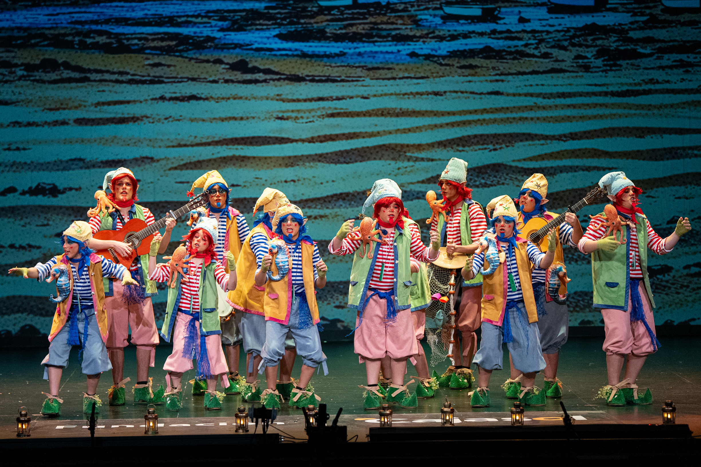 Chirigota juvenil, Los duendecillos de los dos castillos - Final juvenil