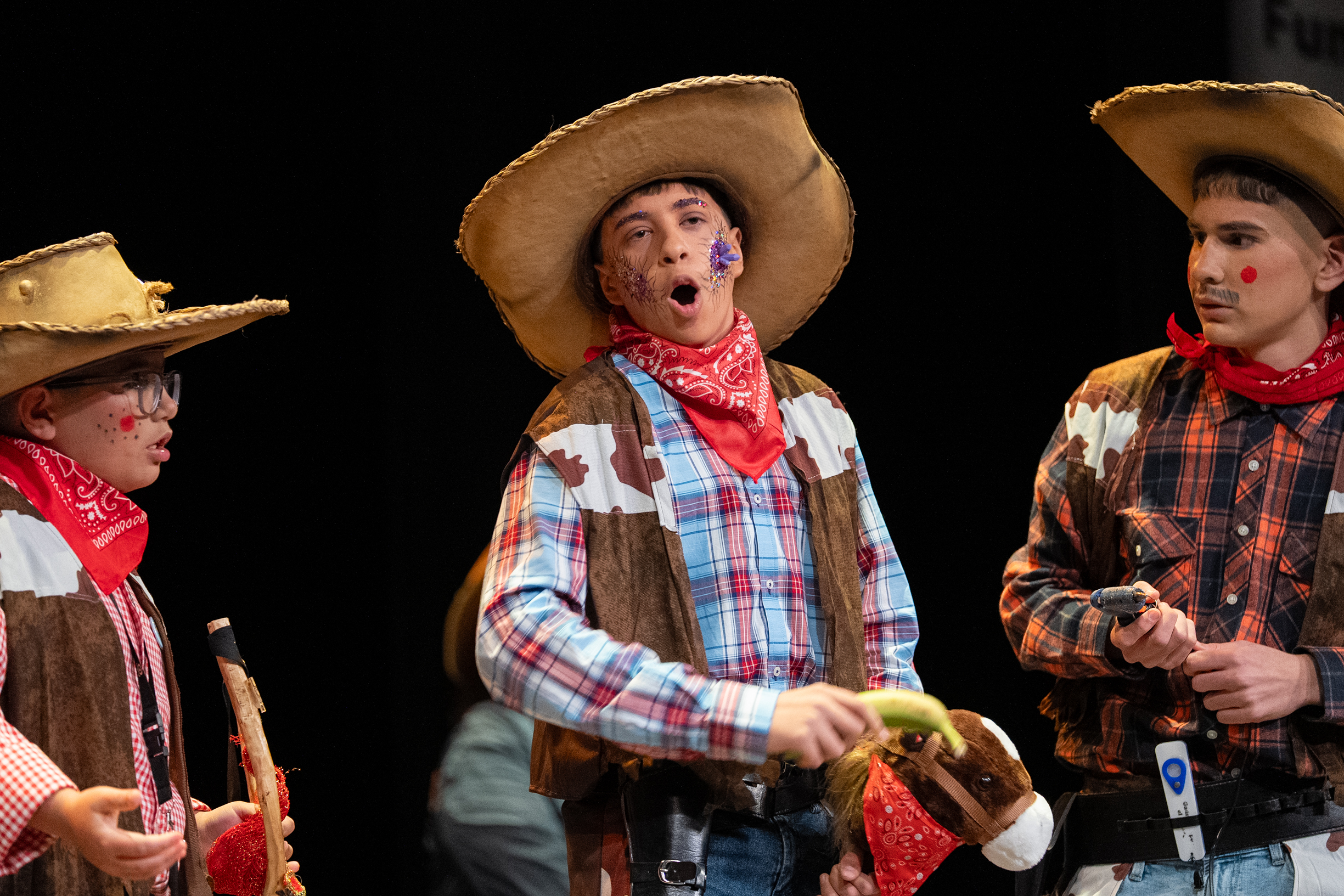 Cuarteto juvenil, Las verdades del vaquero - Final juvenil