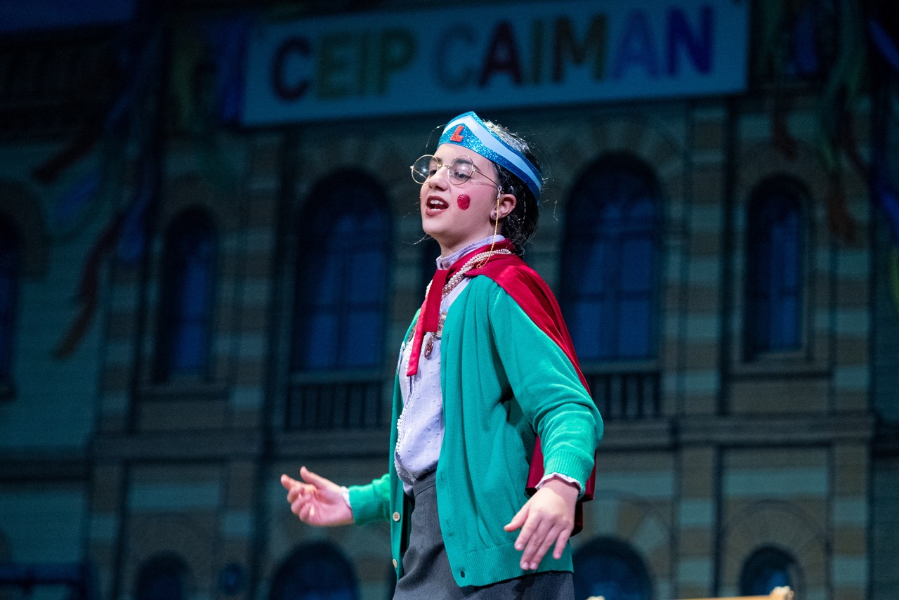 Cuarteto infantil, Escuela pública Caimán - Final