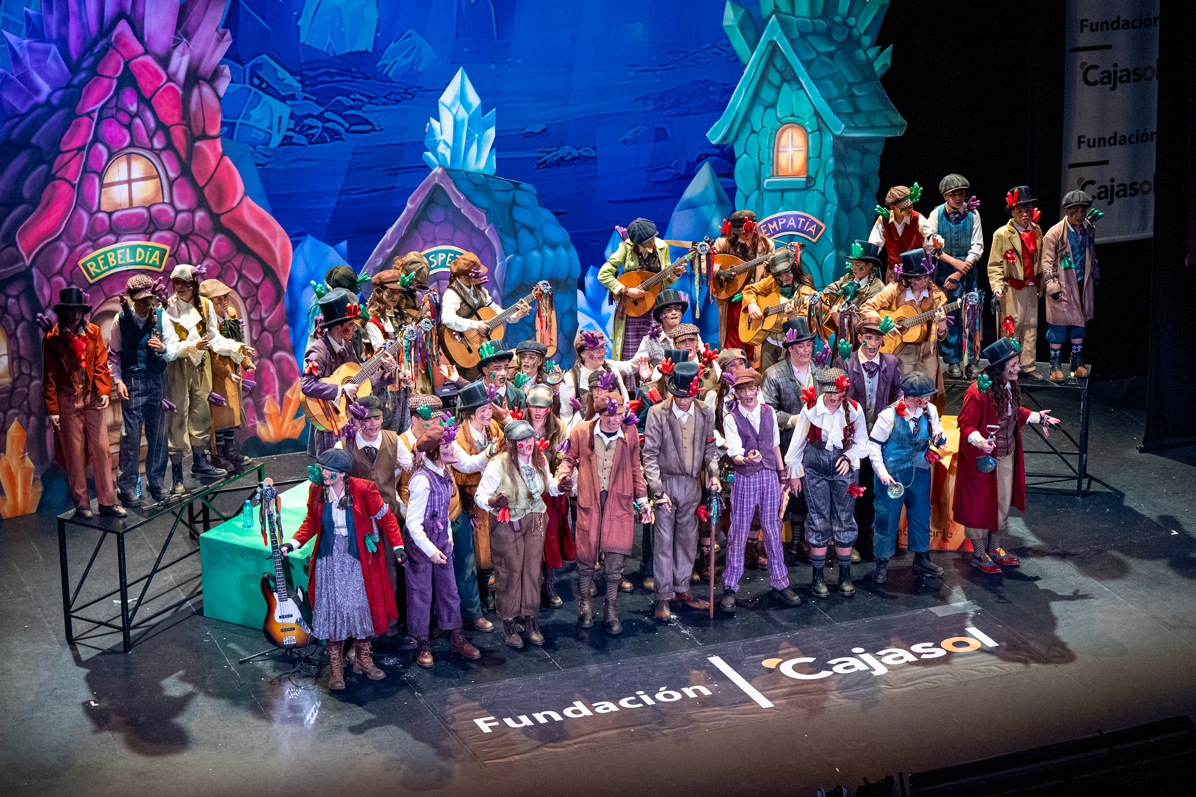 Coro juvenil, A pico y pala - Final juvenil