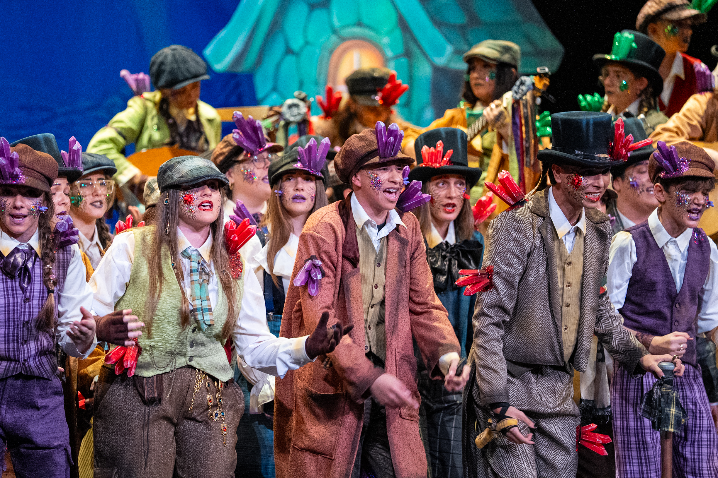 Coro juvenil, A pico y pala - Final juvenil