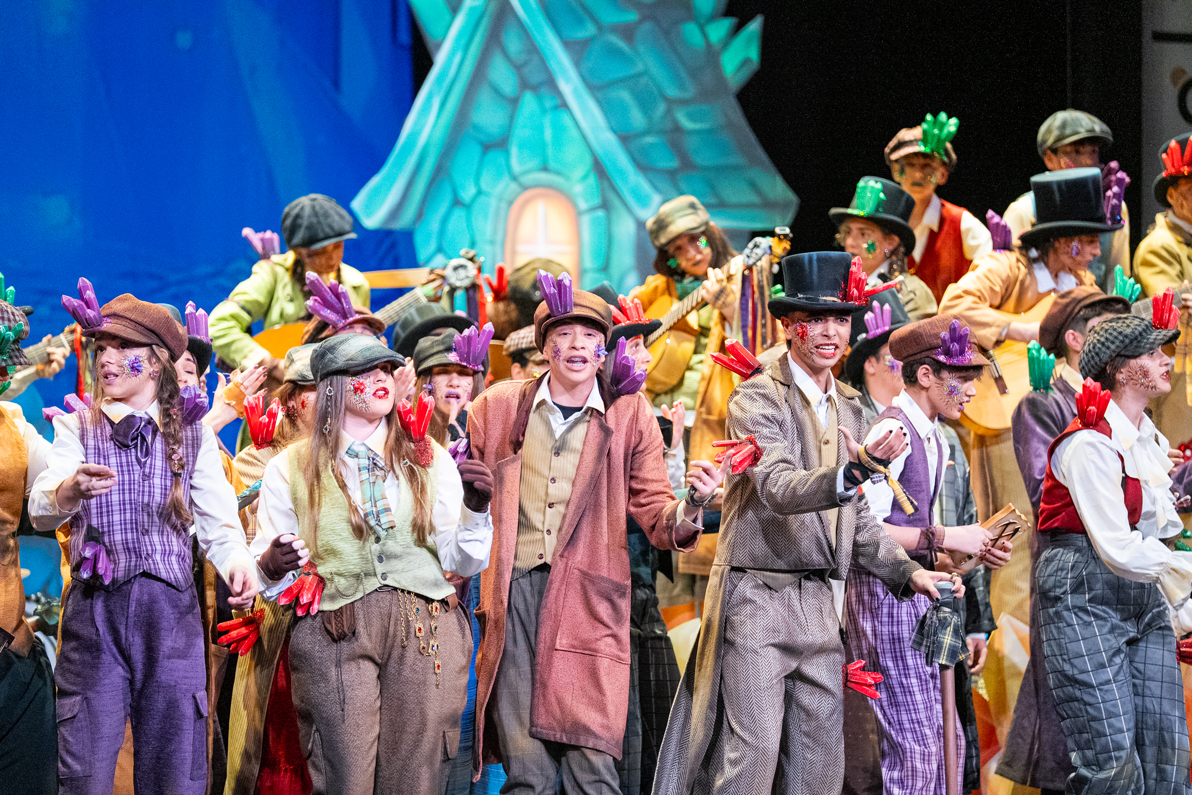 Coro juvenil, A pico y pala - Final juvenil