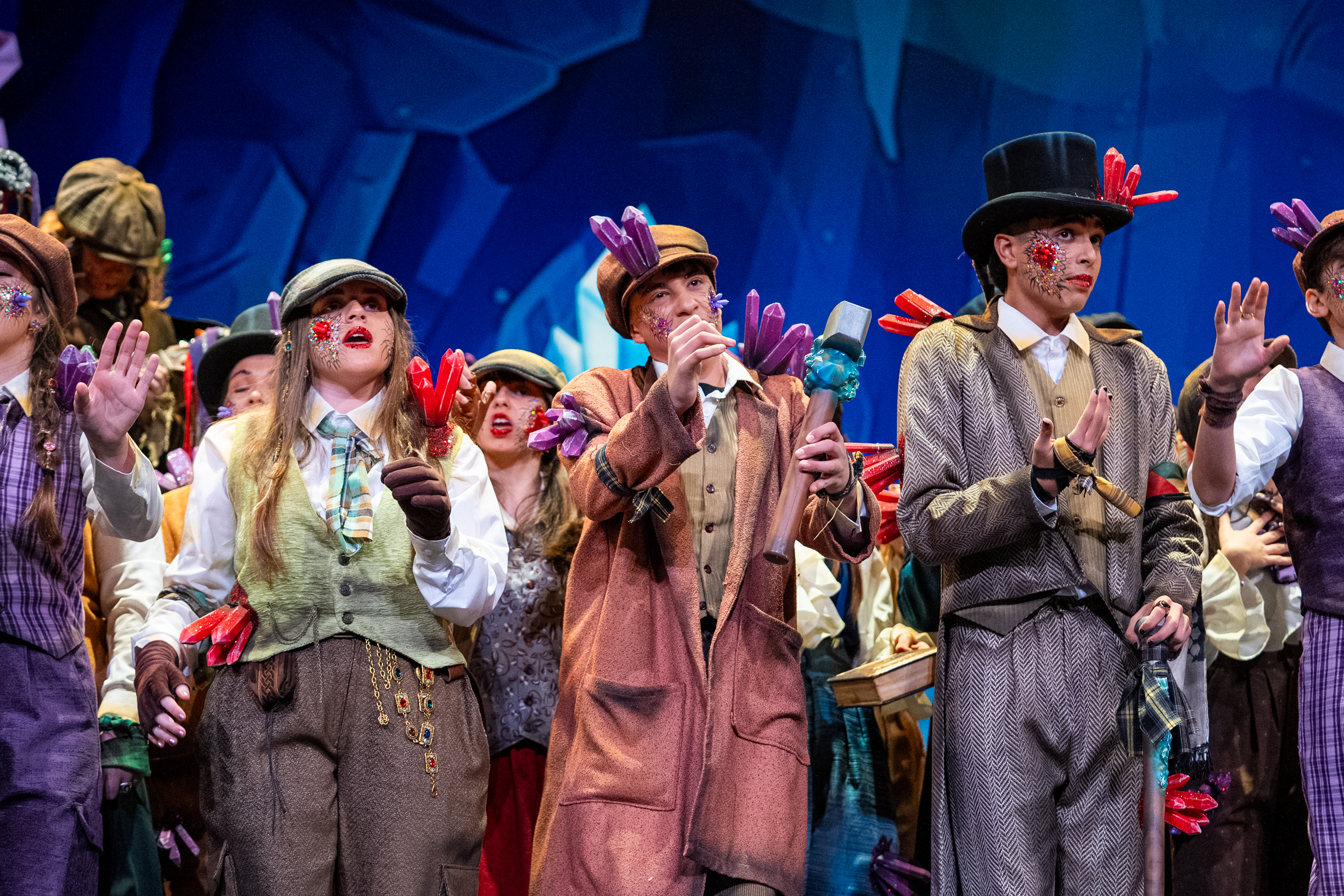 Coro juvenil, A pico y pala - Final juvenil