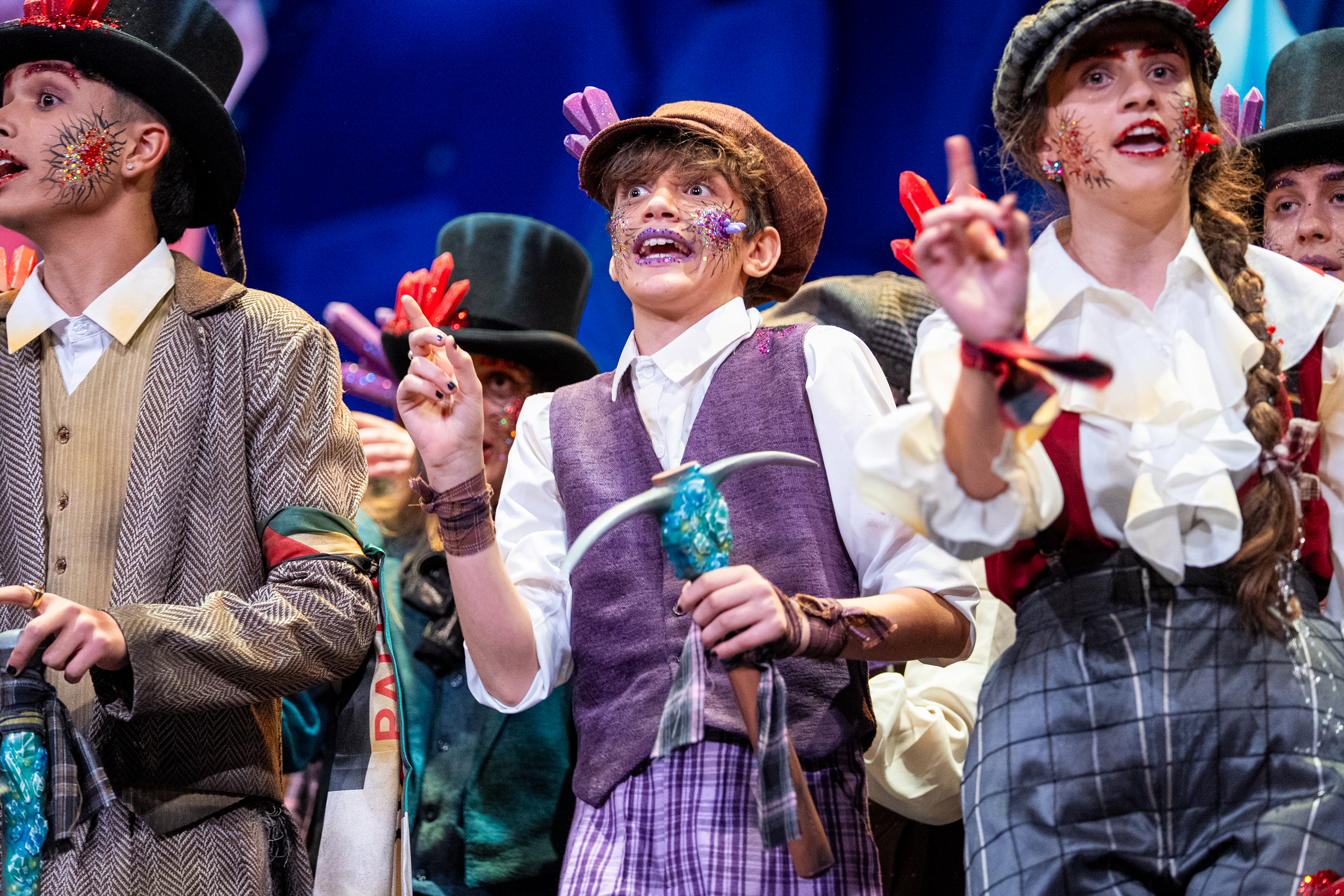 Coro juvenil, A pico y pala - Final juvenil