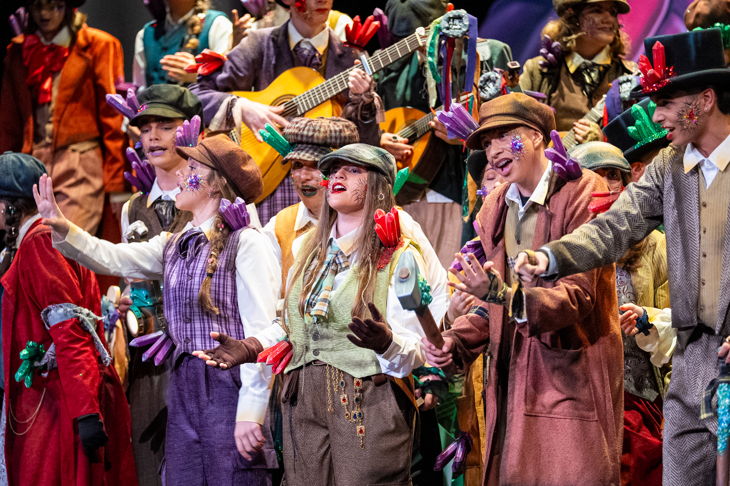 Coro juvenil, A pico y pala - Final juvenil