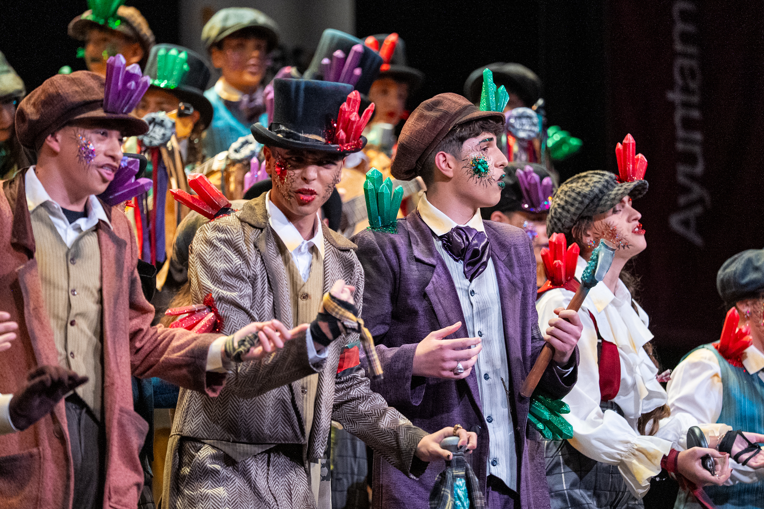 Coro juvenil, A pico y pala - Final juvenil