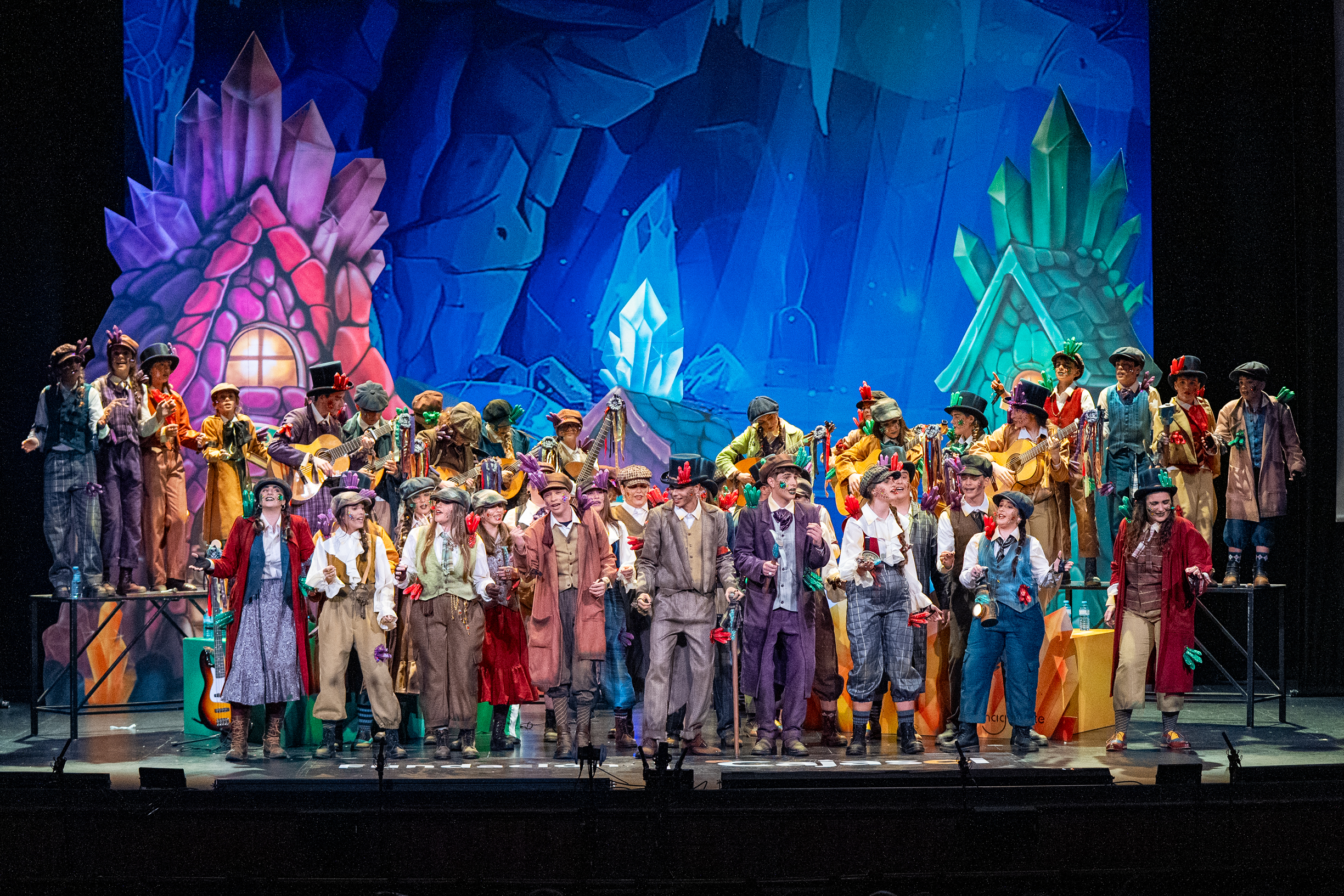 Coro juvenil, A pico y pala - Final juvenil