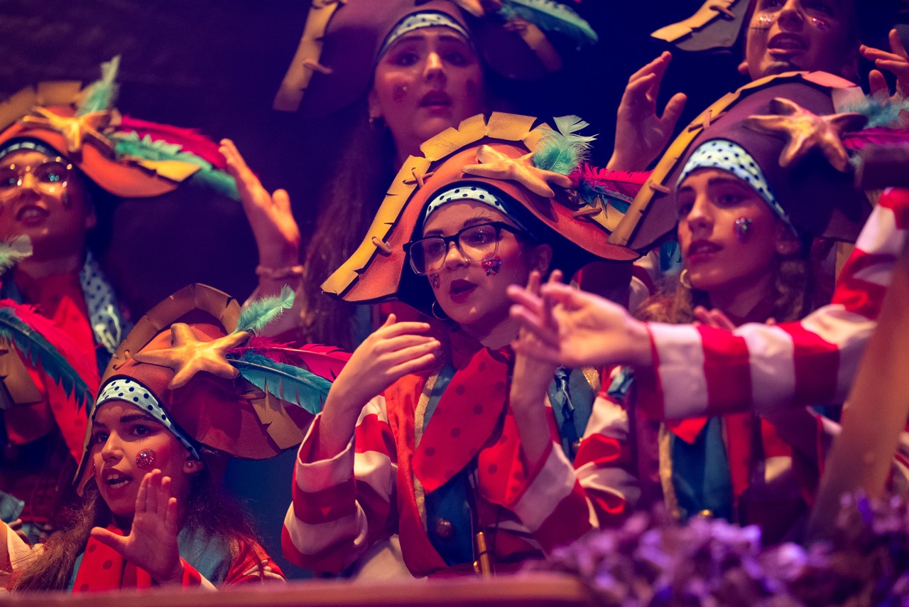 Coro infantil, La perla de Cádiz - Final