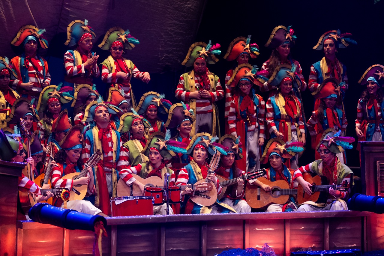 Coro infantil, La perla de Cádiz - Final