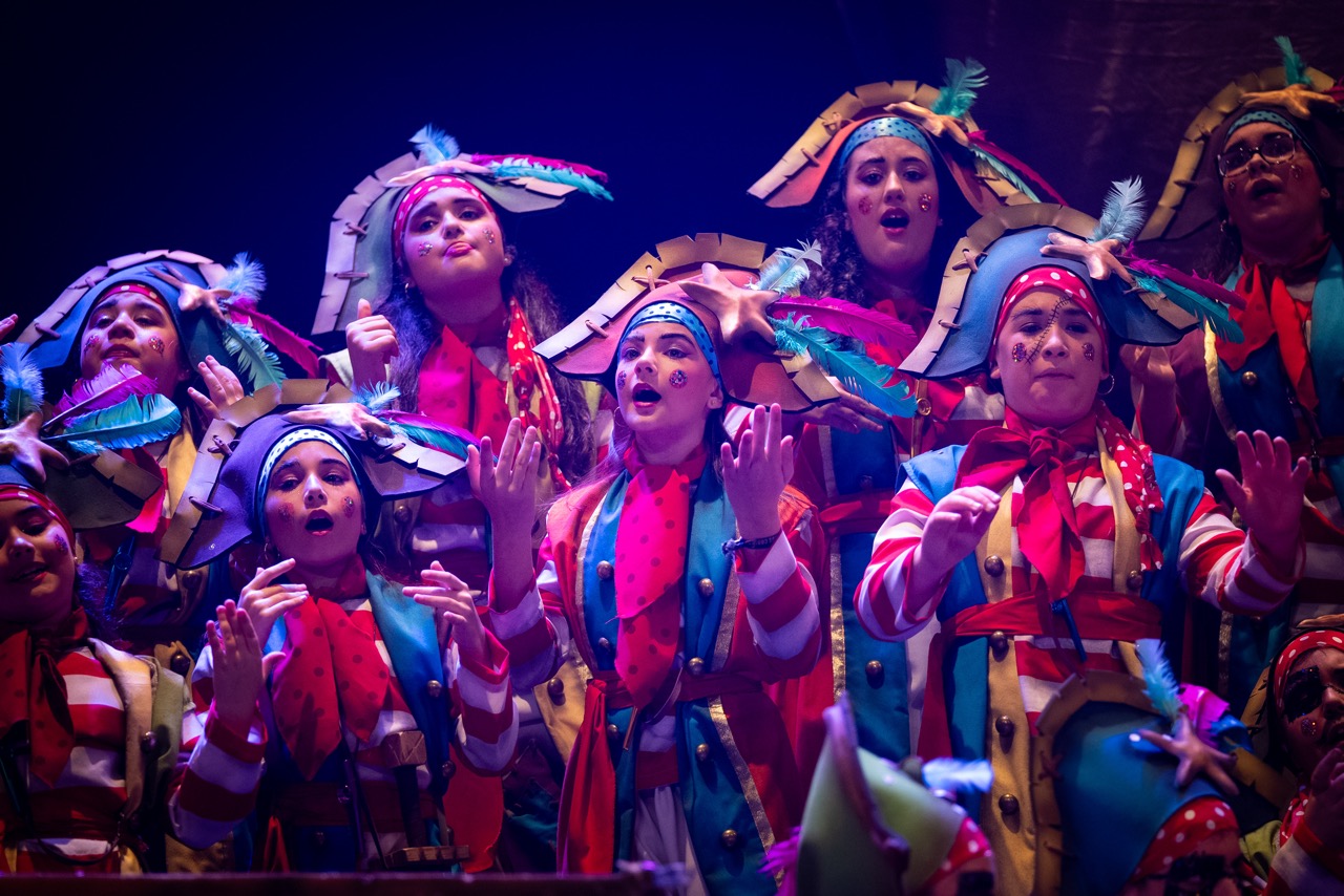 Coro infantil, La perla de Cádiz - Final