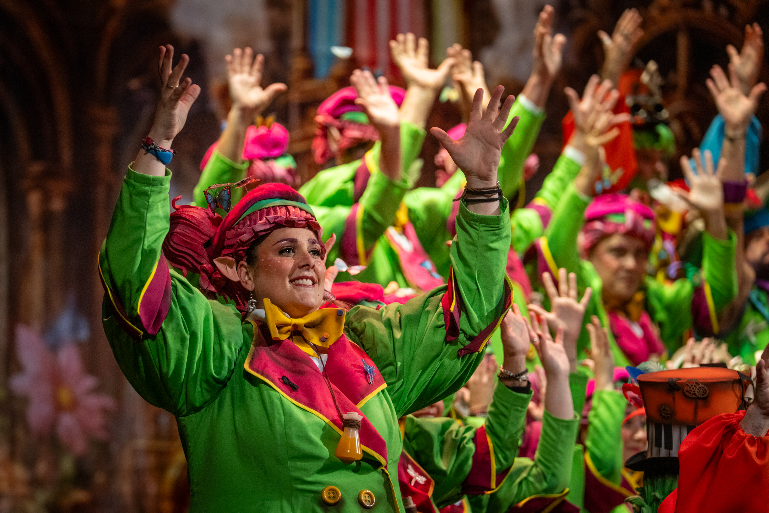 Coro, Dame veneno - Preliminares