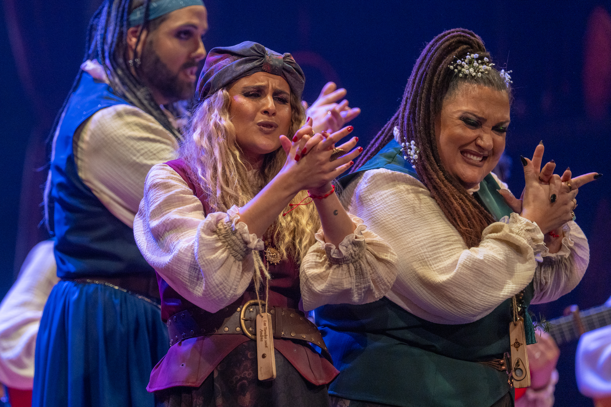 Comparsa, Las taradas - Preliminares