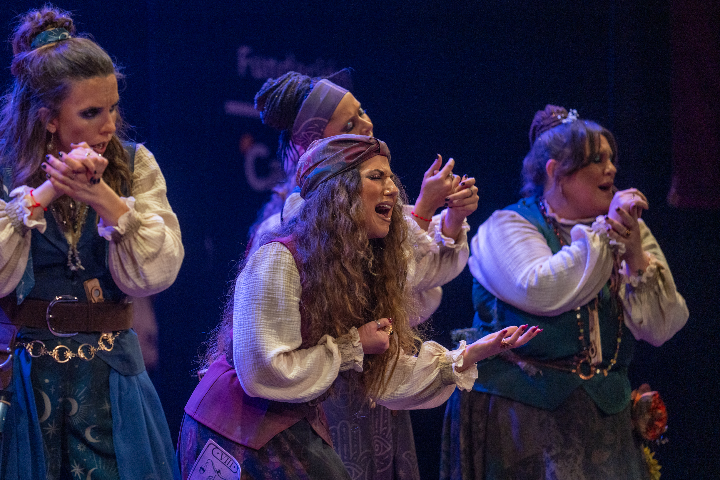 Comparsa, Las taradas - Preliminares